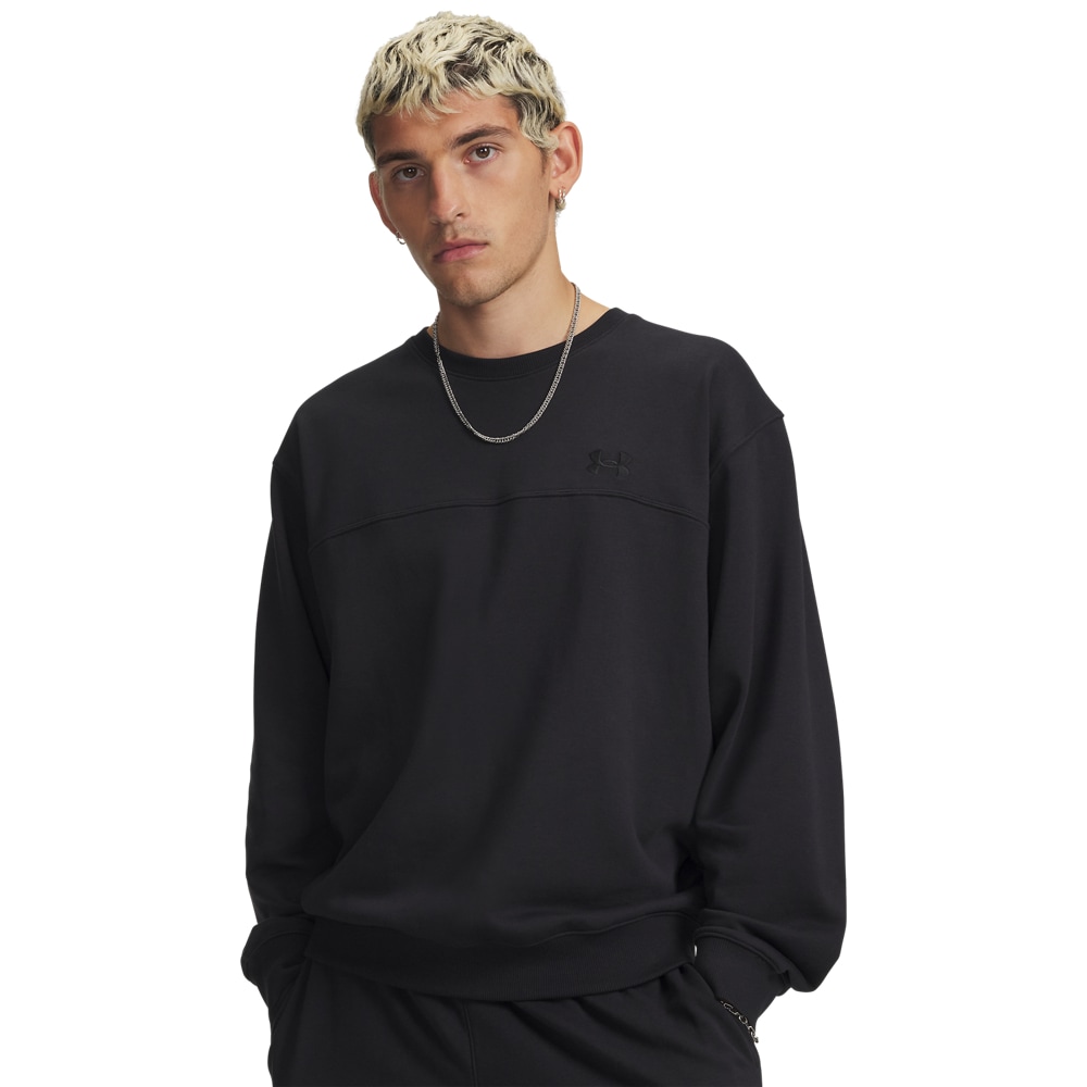 Under Armour® Sweatshirt »UA RIVAL LW CREW«, lockere Oversized-Passform, für Sportmode und aktive Freizeit
