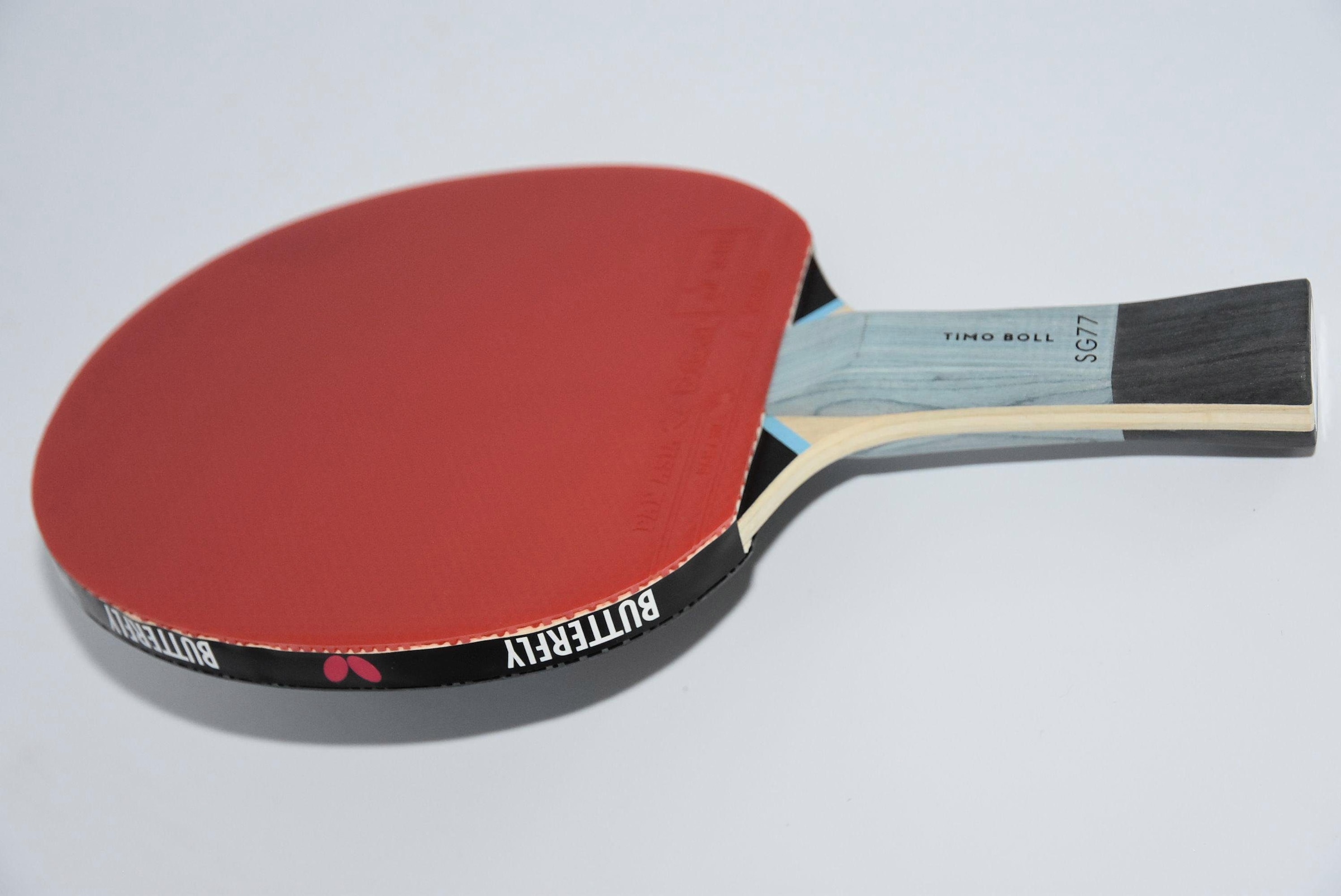 Butterfly Tischtennisschläger »Timo Boll SG77«, Einzigartige Grifftechnologie "smart.grip"