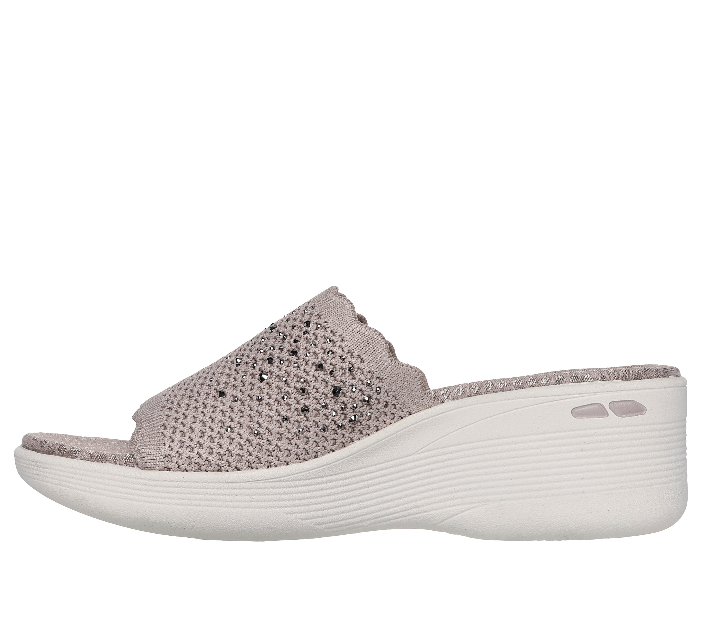Skechers Pantolette »PIER-LITE-LIGHT ESSENCE«  Sommerschuh, Strandschuh mit Luxe Foam und Glitzerdetails