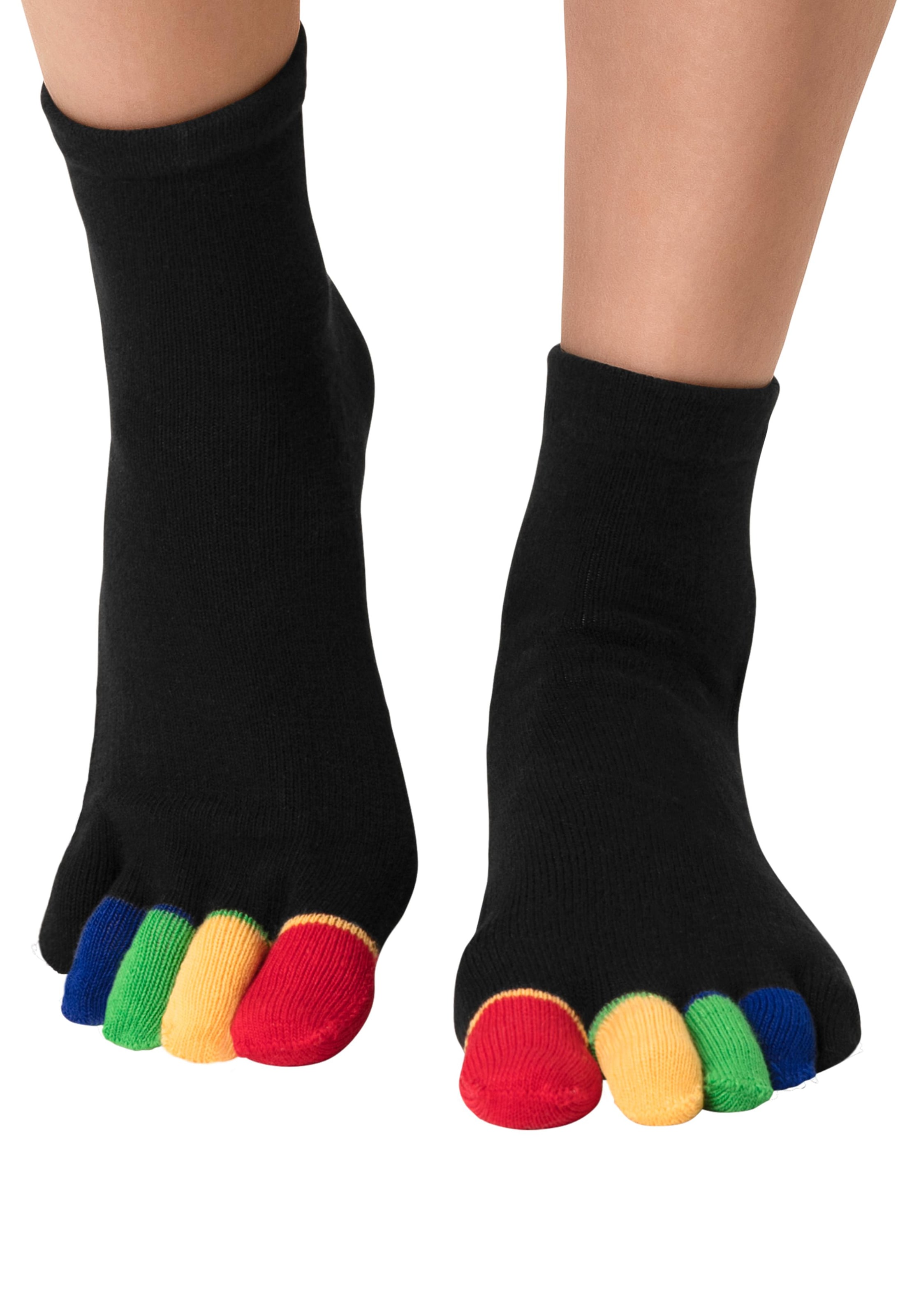 Sympatico Zehensocken, im Streifenmuster weich auf kaufen und Rechnung atmungsaktiv