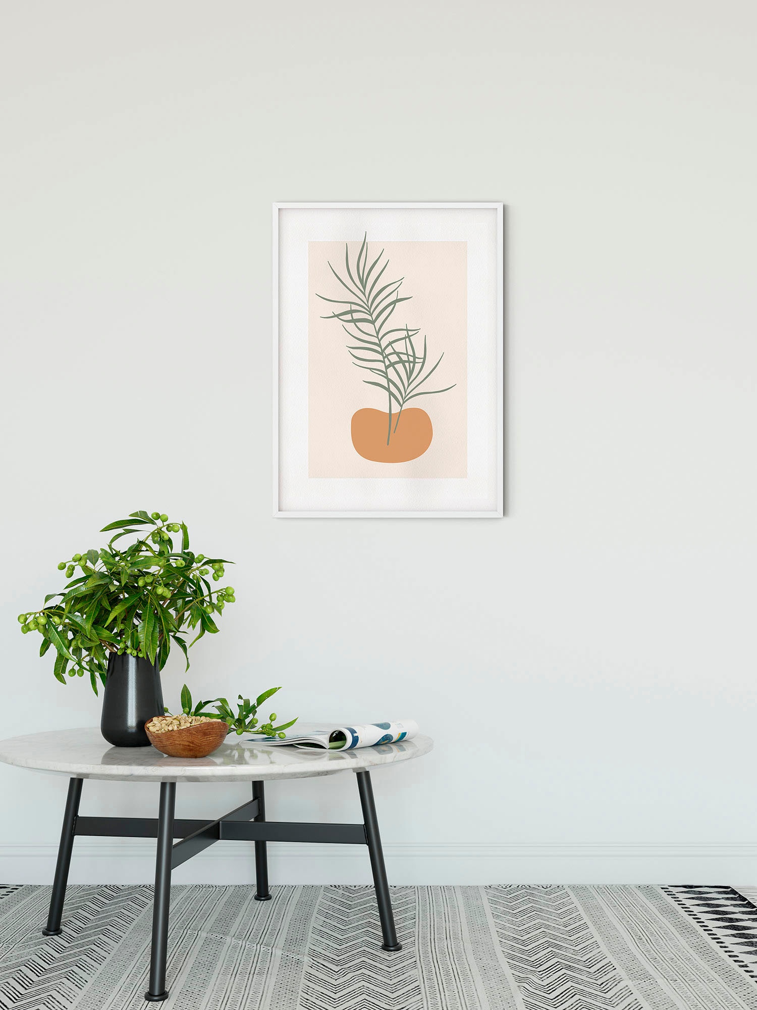 Komar Wandbild »Tangerine Feeling«, (1 St.), Deutsches Premium-Poster Fotopapier mit seidenmatter Oberfläche und hoher Lichtbeständigkeit. Für fotorealistische Drucke mit gestochen scharfen Details und hervorragender Farbbrillanz.