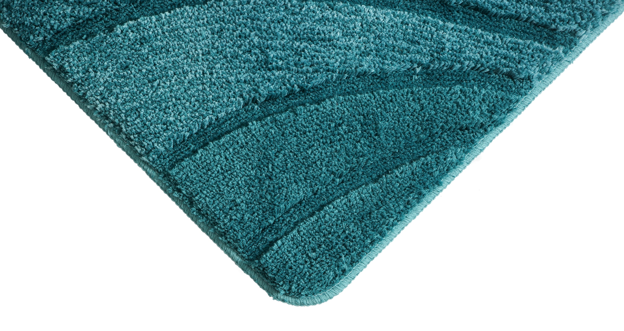 my home Badematte »Josie, Badvorleger, Badezimmer Teppich«, rutschhemmend beschichtet, fußbodenheizungsgeeignet-schnell trocknend-strapazierfähig, Badteppich, Badematten, rechteckig, rund & als 3-tlg. Set erhältlich