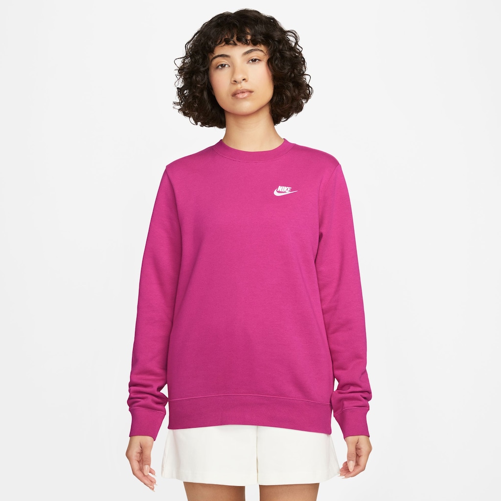 Nike Sportswear Sweatshirt »CLUB FLEECE WOMEN'S CREW-NECK SWEATSHIRT«