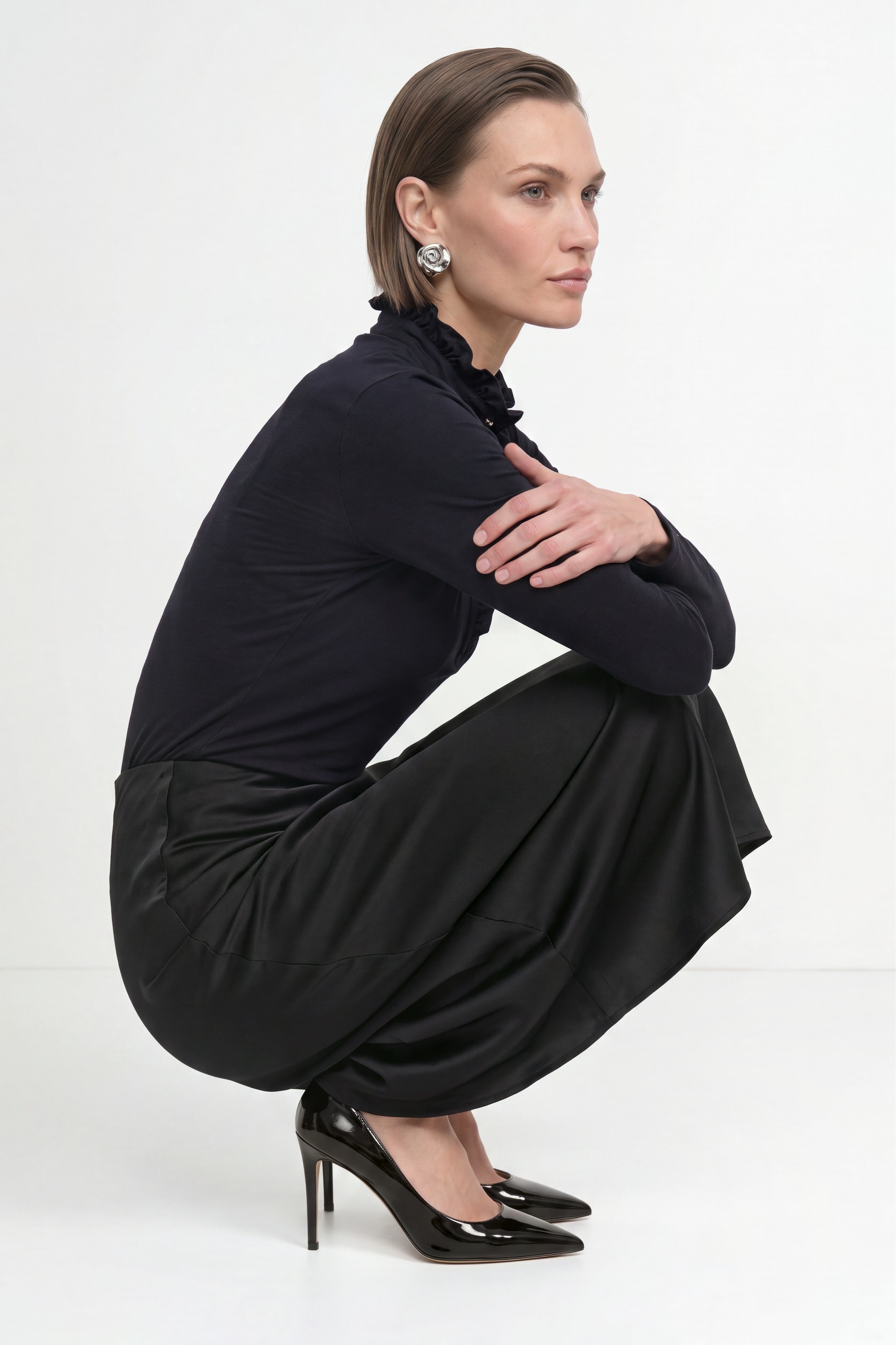 RICHROYAL Strickpullover weiches Material, mit Alpakawollanteil