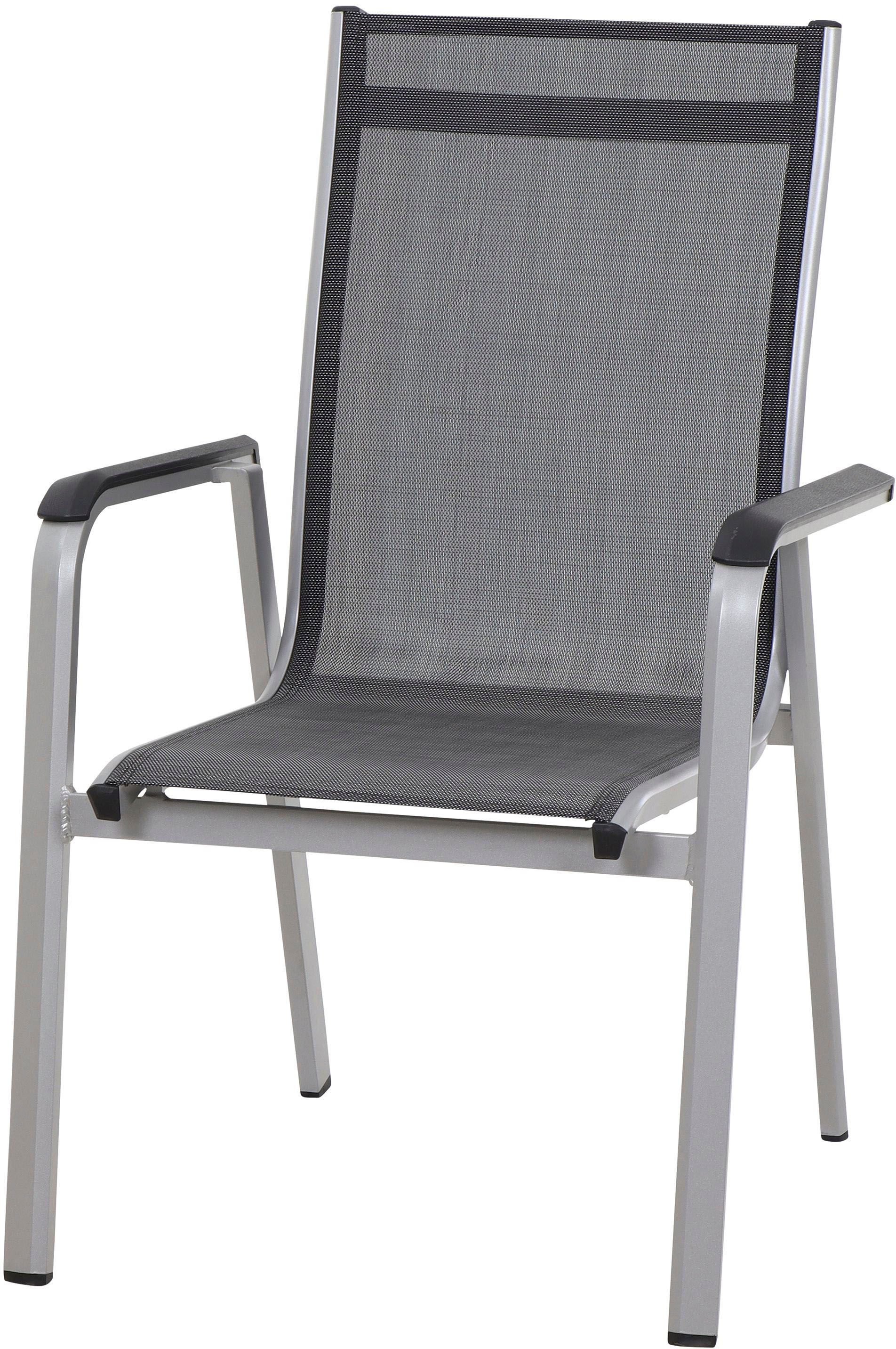 Siena Garden Garten-Essgruppe »Tesoro / Sola«, (Set, 7 tlg.), bestehend aus 6 Sesseln und 1 Tisch