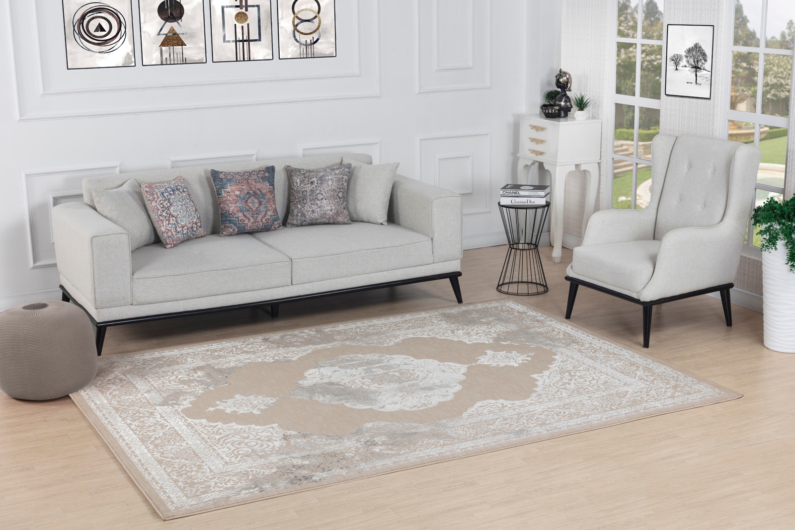 Livabliss Teppich »CARMEL«, rechteckig, 9 mm Höhe
