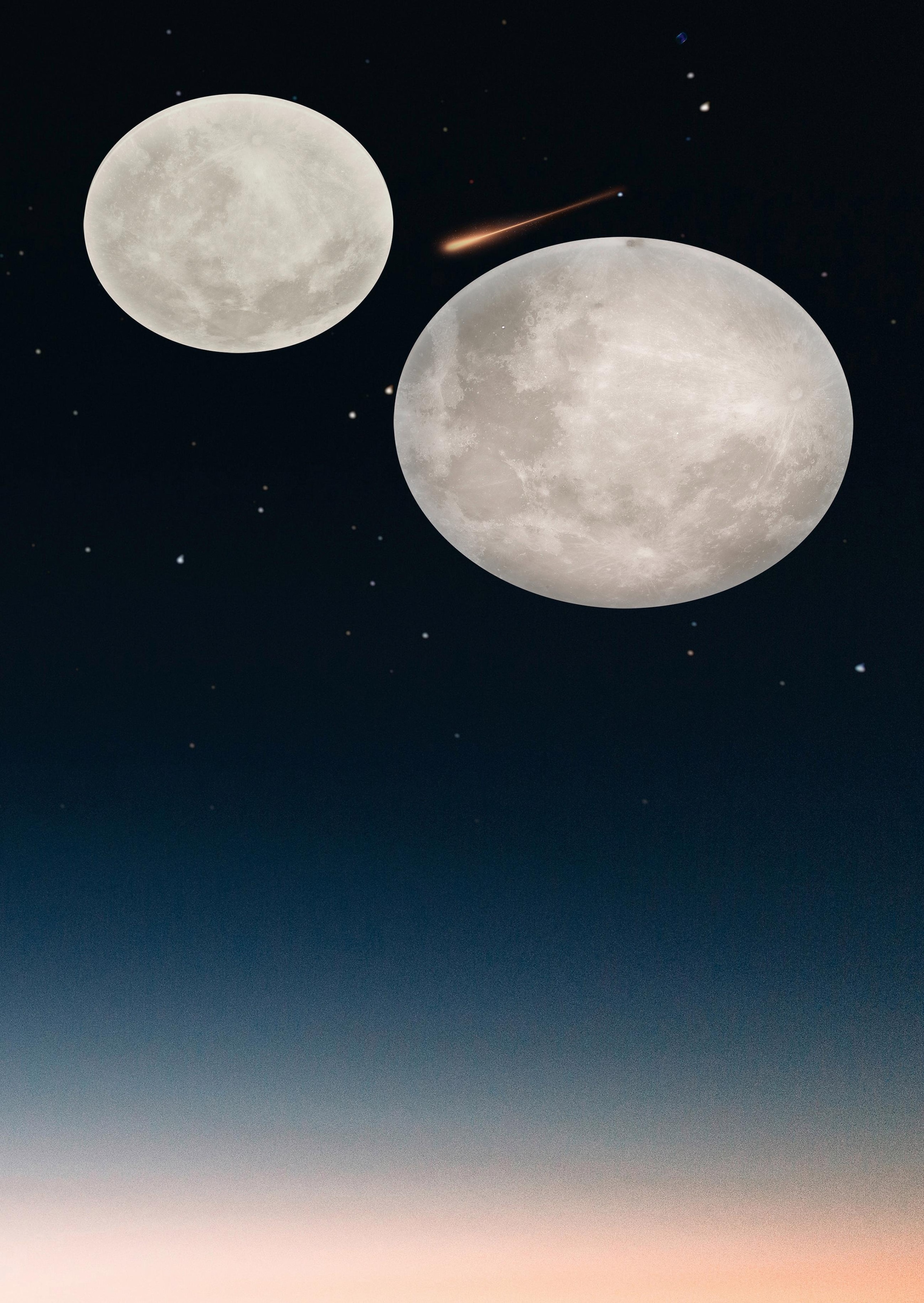 TRIO Leuchten LED Deckenleuchte »Lunar«, 1 flammig, Leuchtmittel LED-Board | LED fest integriert, "Mondleuchte" Fernbedienung,integrierter Dimmer,Nachtlicht
