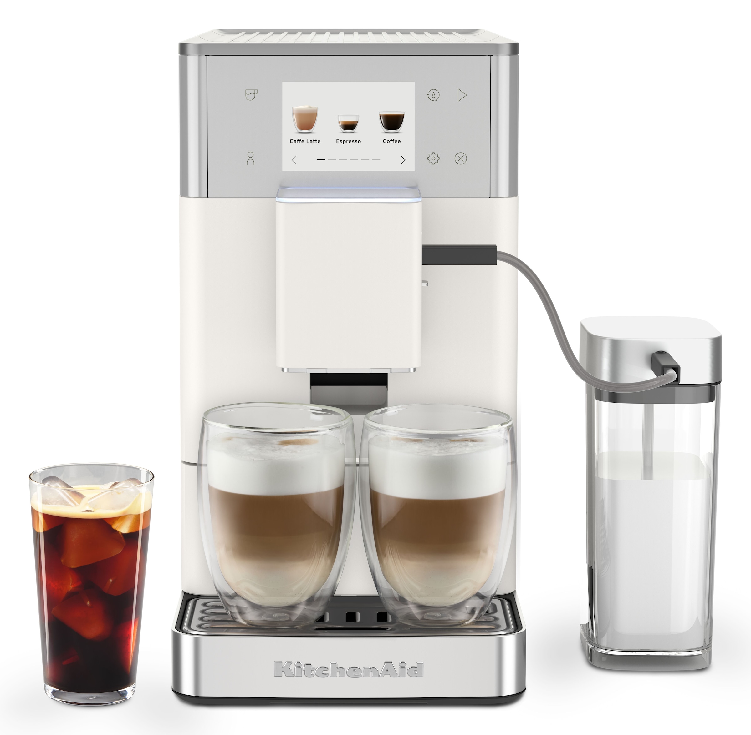 KitchenAid Kaffeevollautomat »5KES8454EPL« Zertifiziert von Quiet Mark. Sehr leise bei der Zubereitung