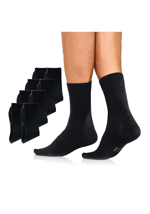 H.I.S Basicsocken, (Packung, 8 Paar), mit hohem Baumwollanteil