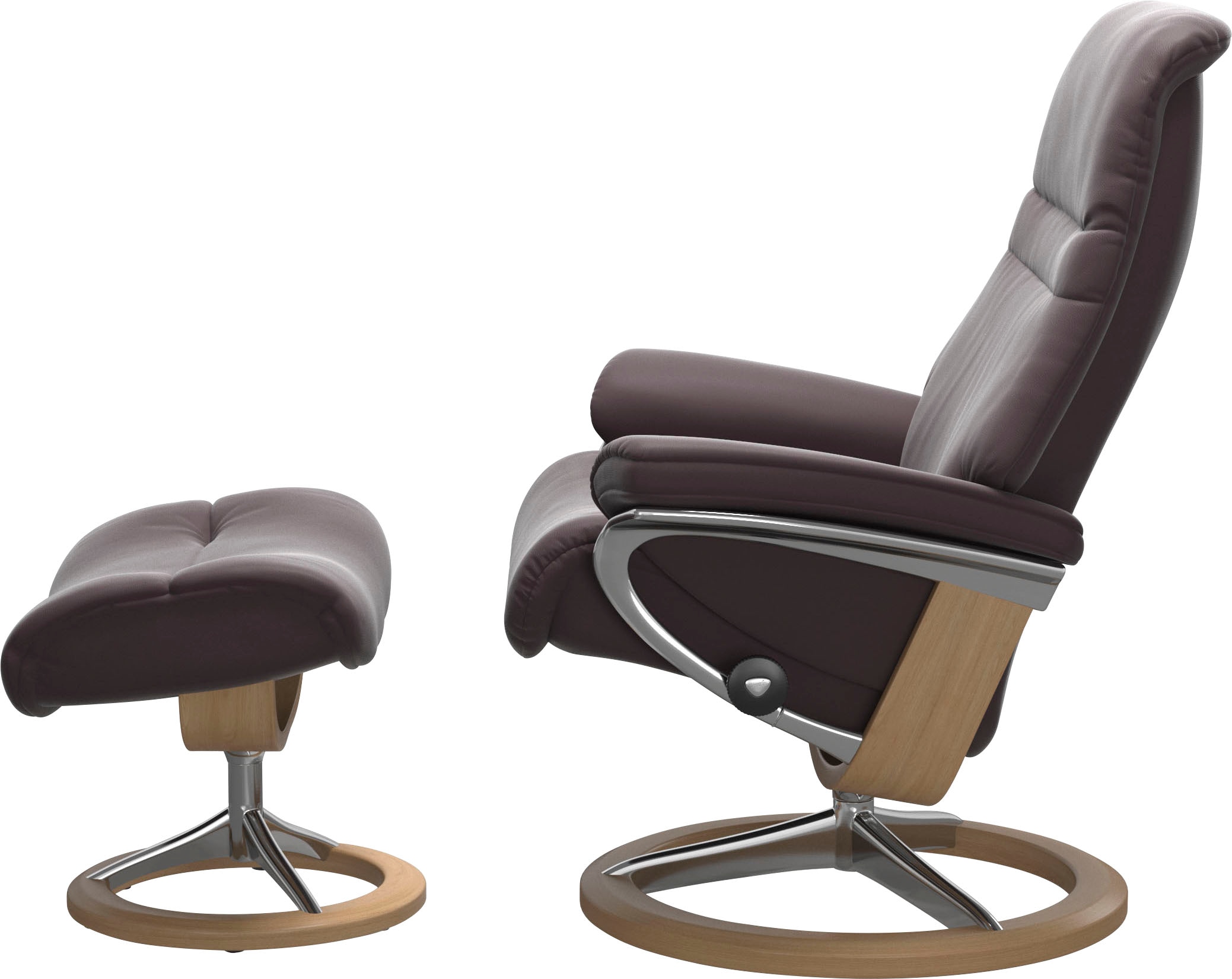 Stressless® Relaxsessel »Sunrise«, mit Signature Base, Größe M, Gestell Eiche