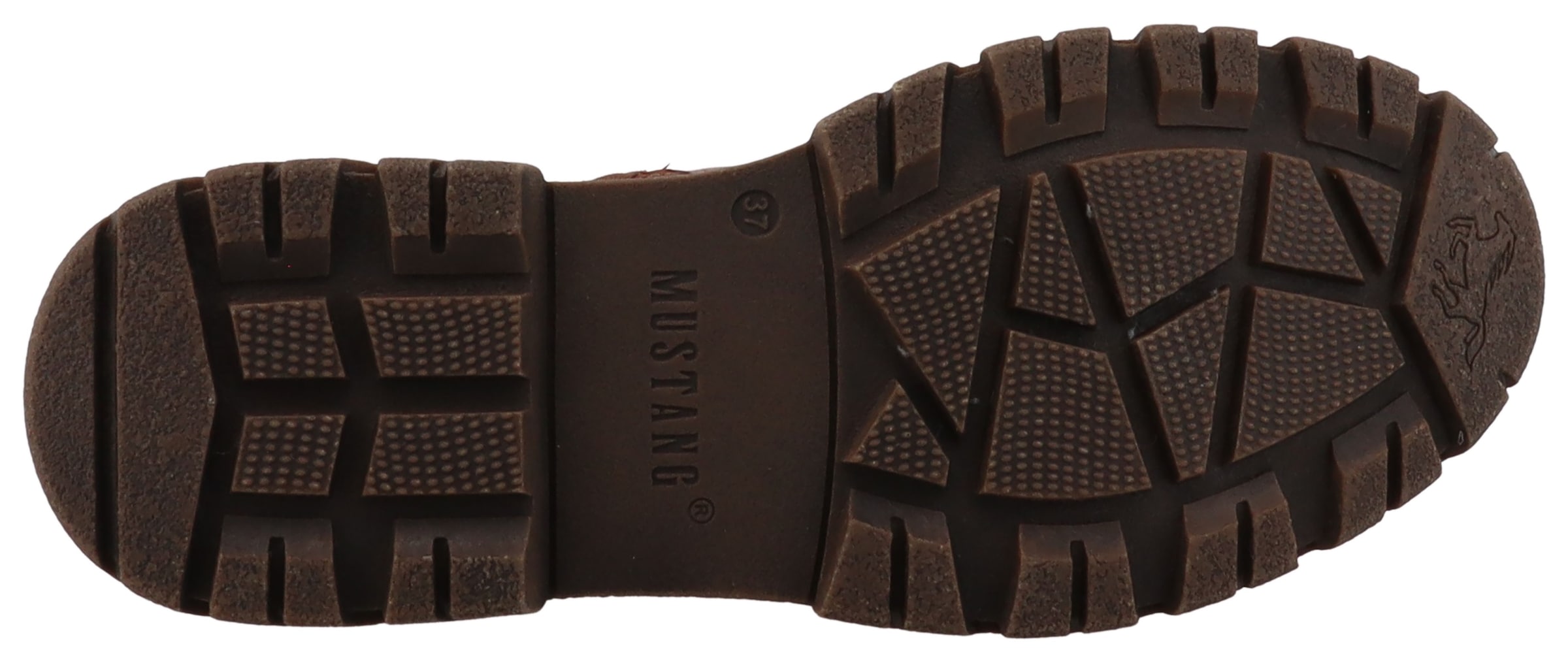 Mustang Shoes Winterstiefel »Tabitha«  Stiefel mit Zierriemchen und Blockabsatz