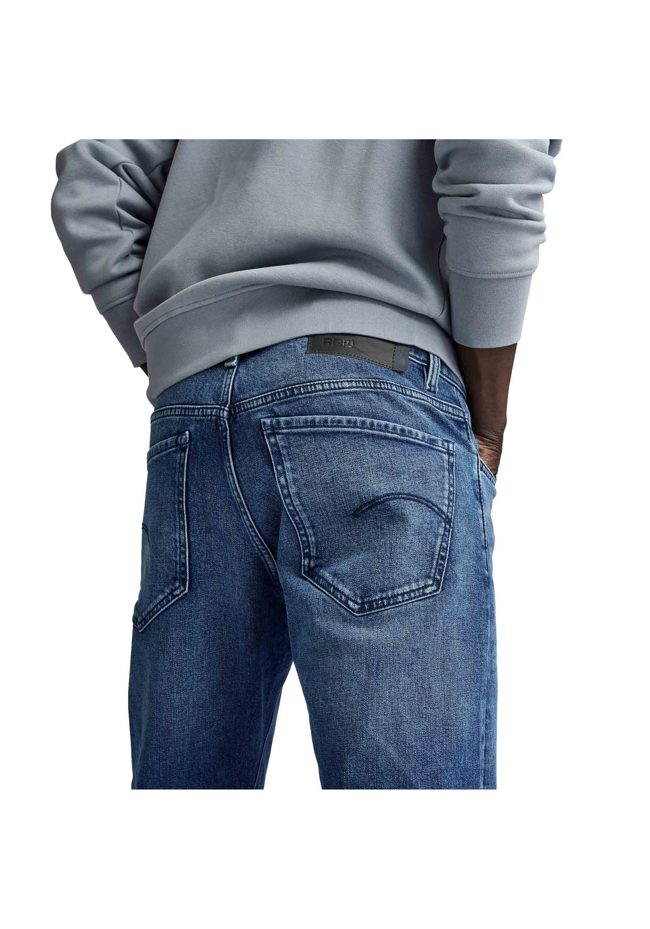 G-STAR Skinny-fit-Jeans »Jeans Mosa Straight Faded Atlantic Ocean«