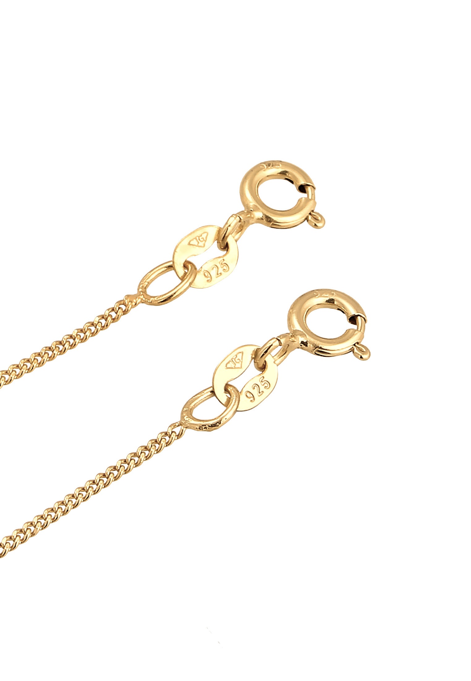 Elli Fußketten Set »Fußschmuck Stern Halbmond Astro Duo Set 925 Silber«