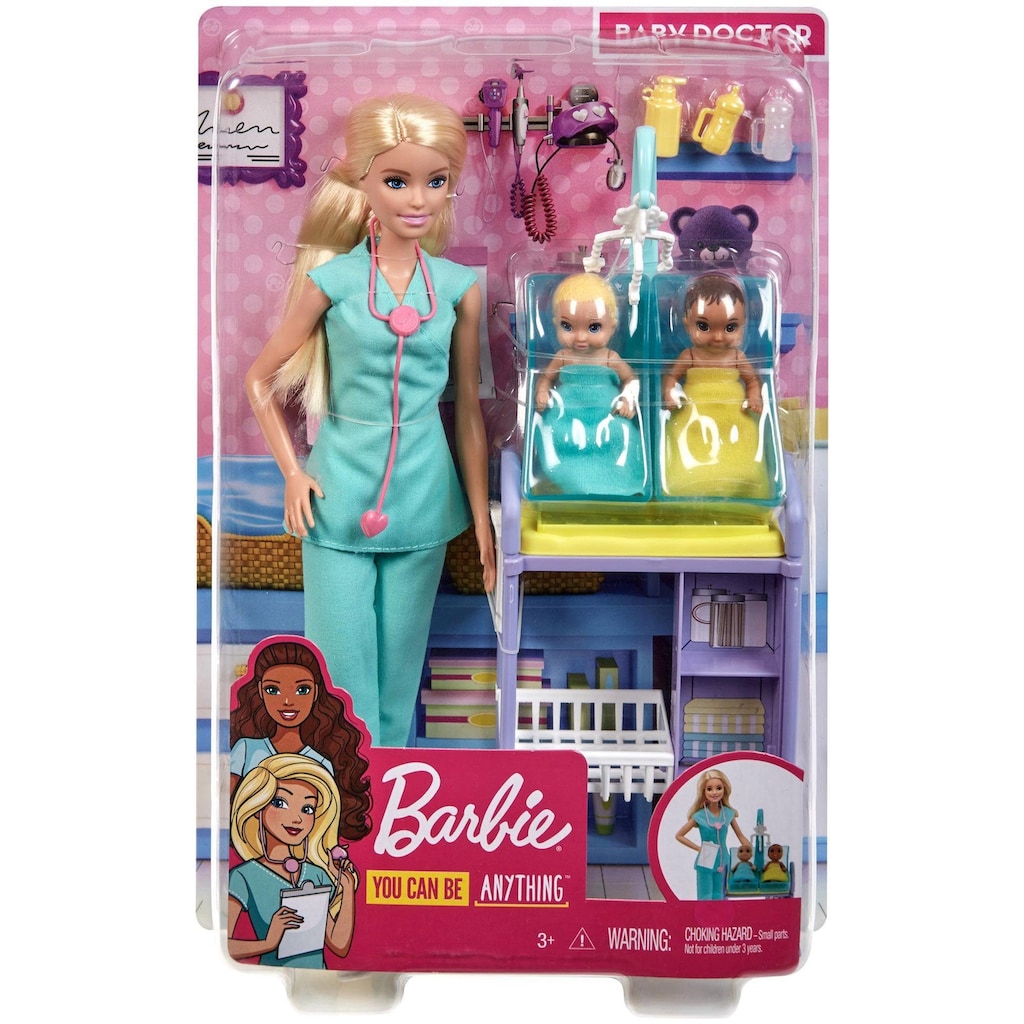 Barbie Anziehpuppe »Kinderärztin, blond«