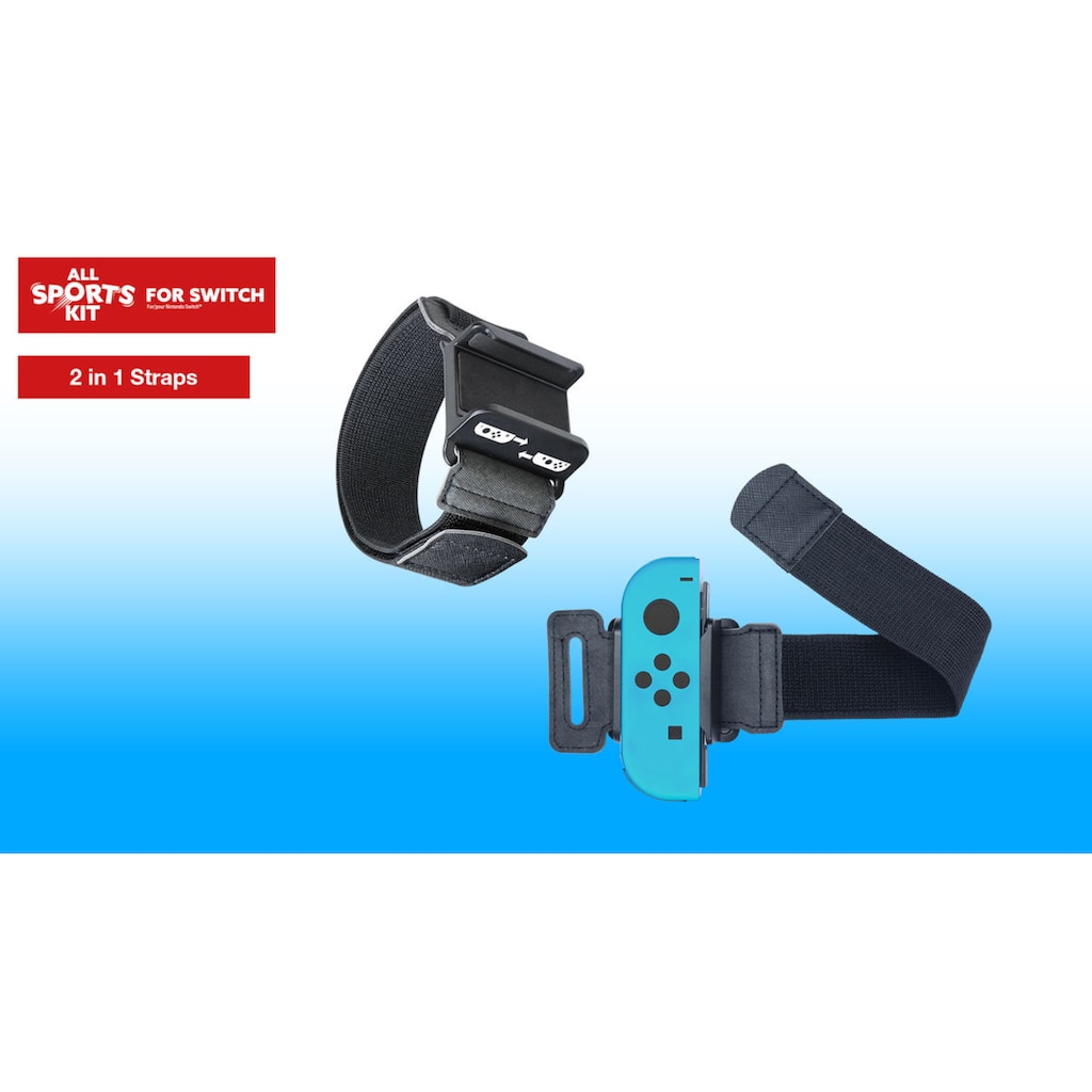 Nintendo Switch Switch-Controller »Switch Sports All Sports Kit (Bein- und Armriemen, Golfschläger)«, (Set, 10 St.)