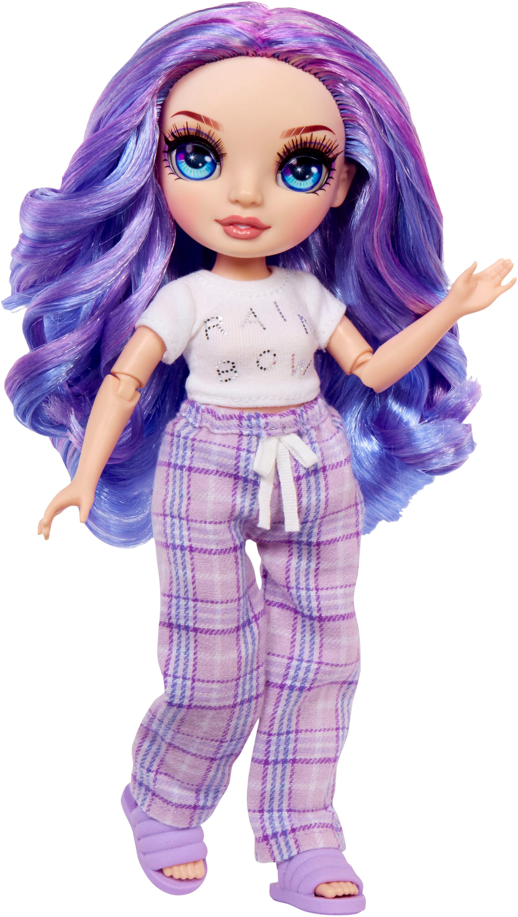 Anziehpuppe »Junior High PJ Party Fashion Doll Violet (Purple)«