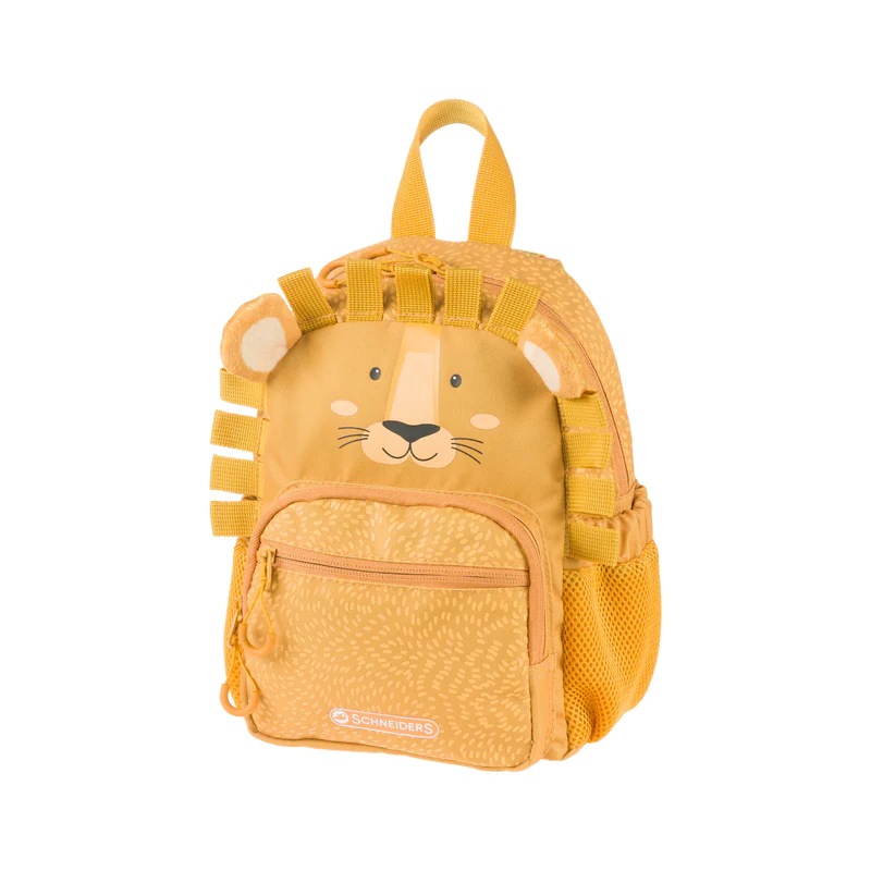 Kinderrucksack »Kids Mini Lion von Schneiders«, reflektierende Details, aus recycelten...