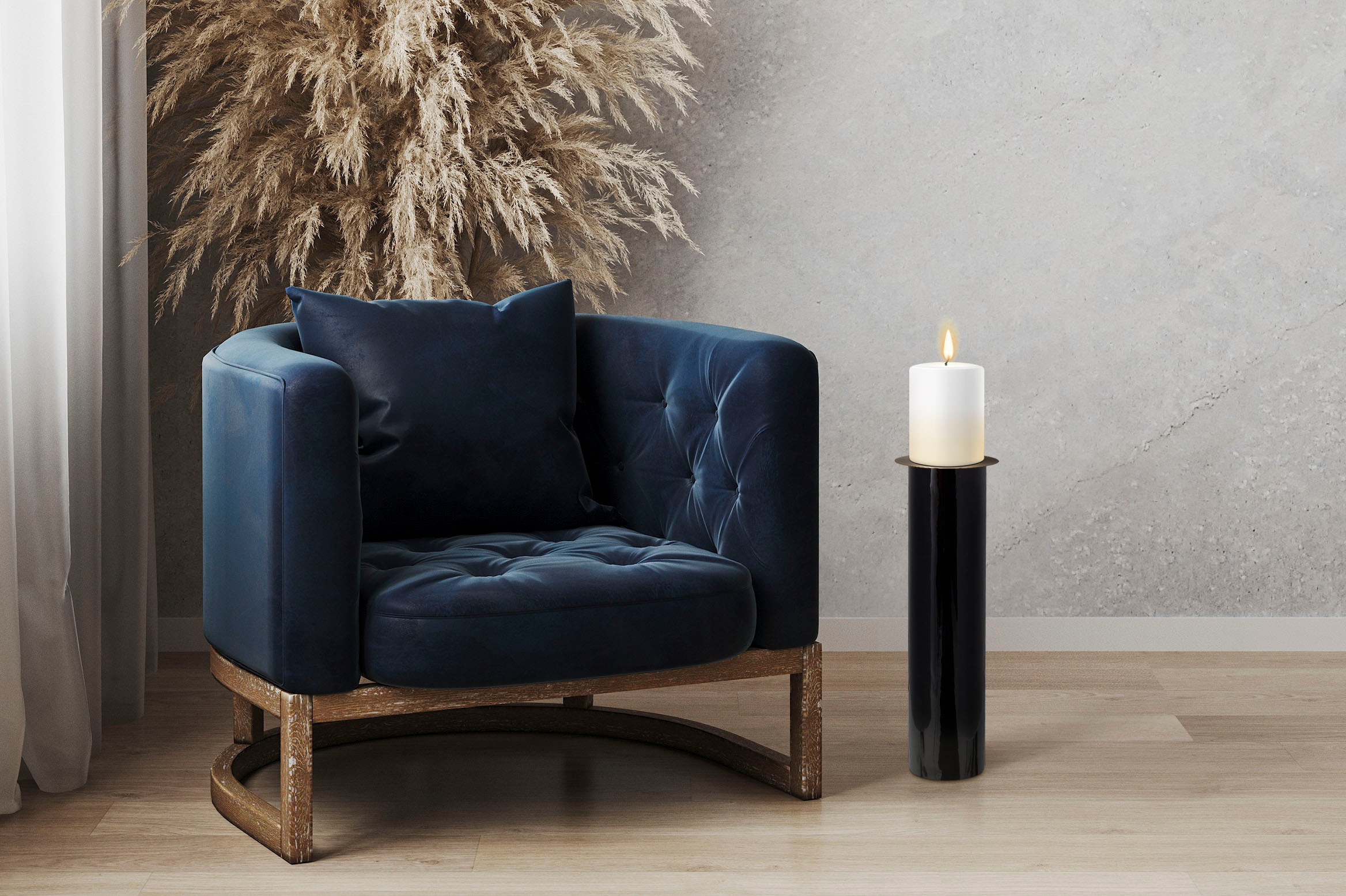 Kayoom Kerzenhalter »Bodenkerzenständer Art Deco 195«