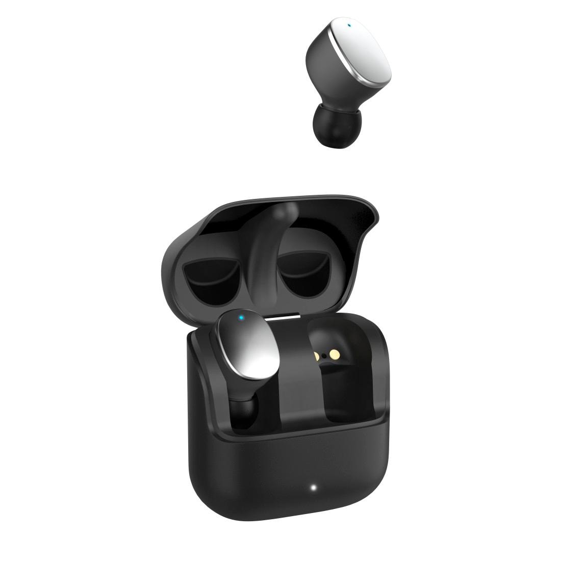 Hama Bluetooth-Kopfhörer »Spirit Pure True Wireless, In Ear BT Kopfhörer kabellos«, Finger-Touch Sensor, Lautstärkeregler,Rufannahmetaste, Sprachsteuerung
