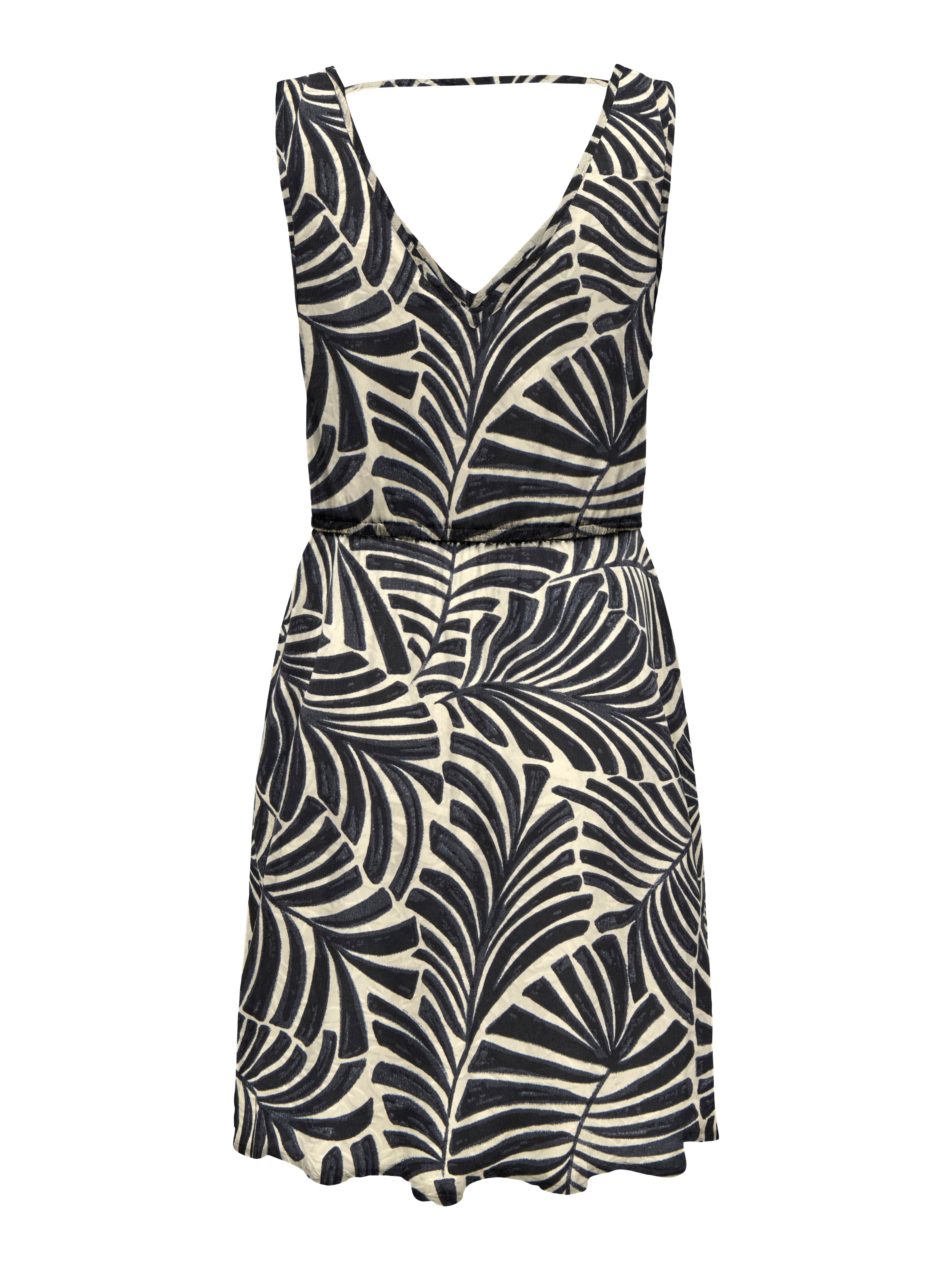 ONLY Minikleid »ONLNOVA LIFE VIS SARA STRING DRESS AOP«, Sommerkleid