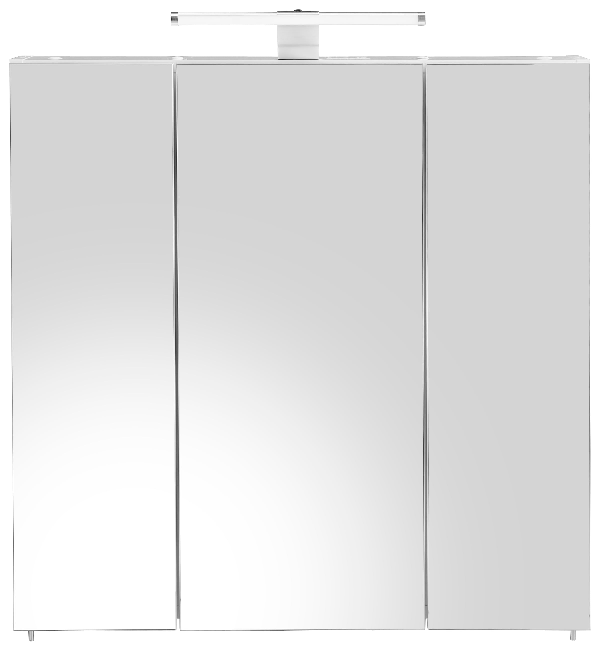Schildmeyer Spiegelschrank »Roma«, Breite 70 | Garantie online 3 cm, Jahren mit Schalter-/Steckdosenbox 3-türig, LED-Beleuchtung, XXL kaufen