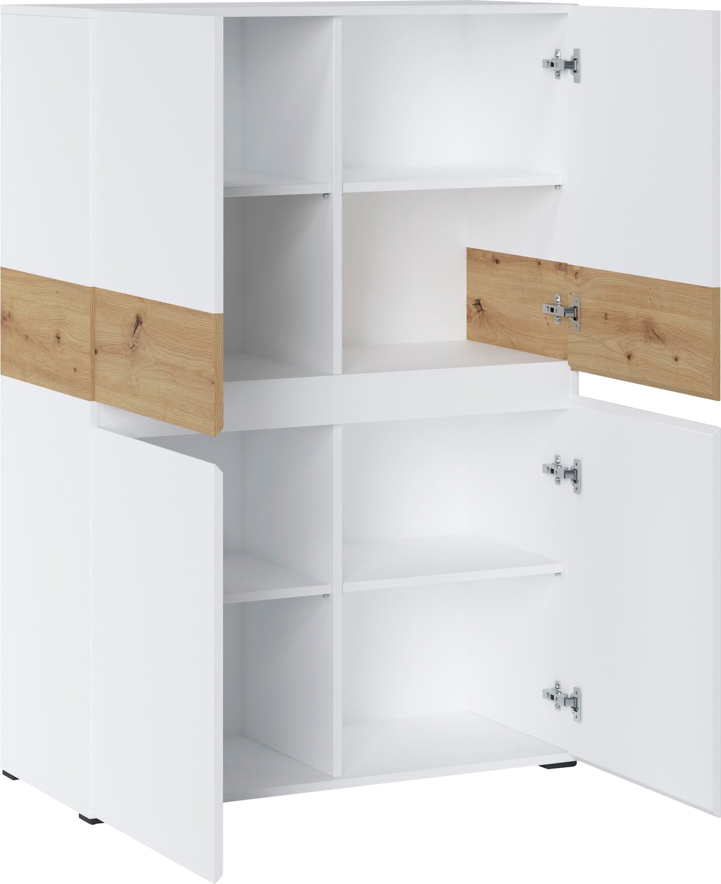 INOSIGN Highboard »Rimini«, Höhe 129 cm