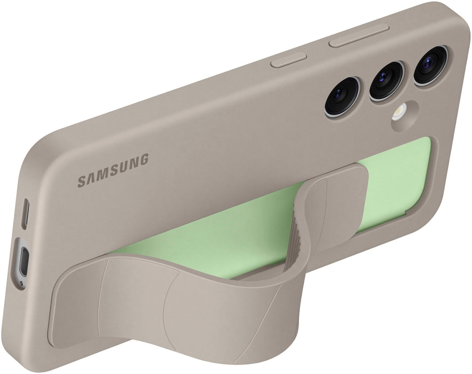 Samsung Handyhülle »Standing Grip Case für Samsung Galaxy S24«, Schutz, griffig und stylisch