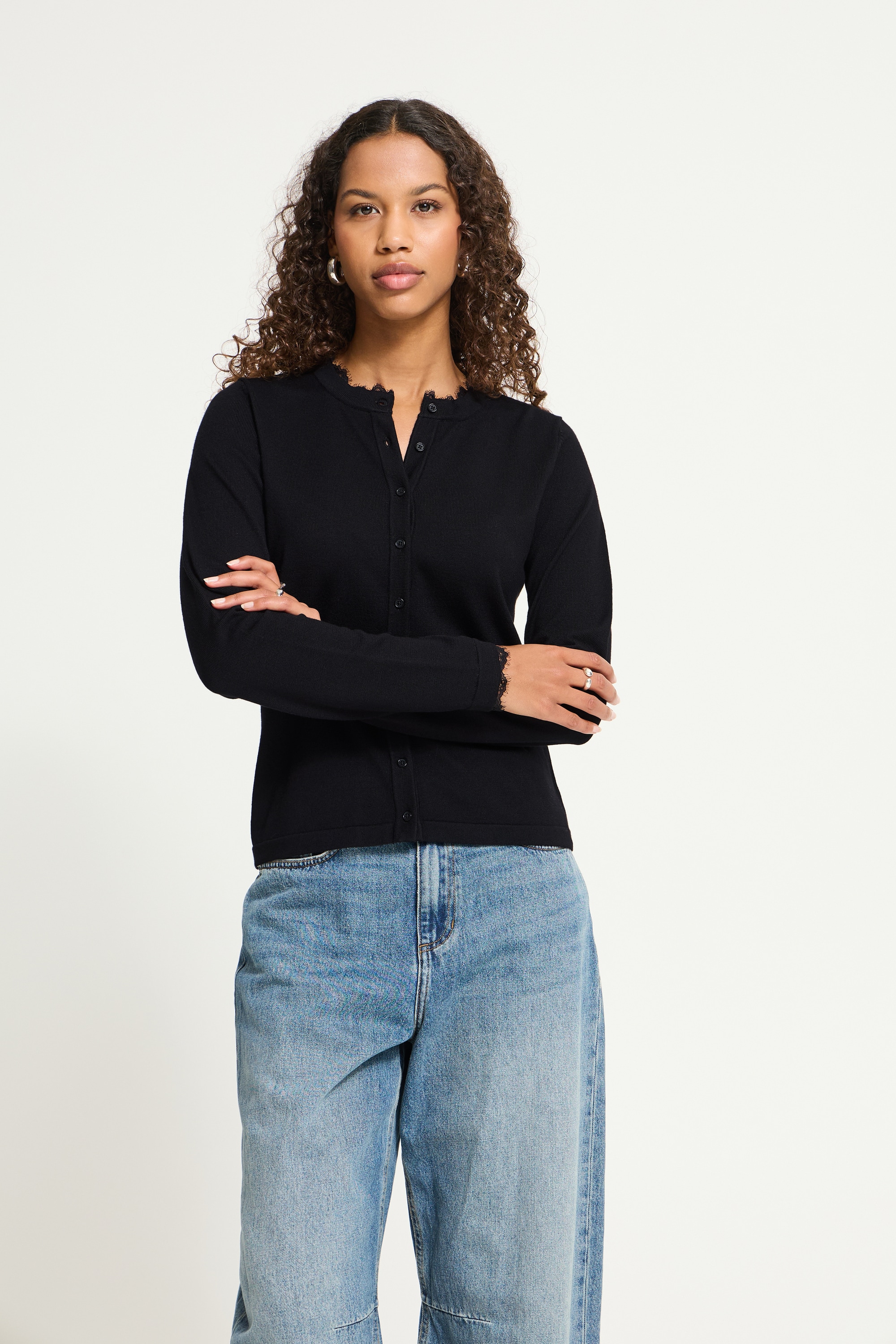Ichi Strickjacke »ICHI Strick-Cardigan langarm IHLULS«