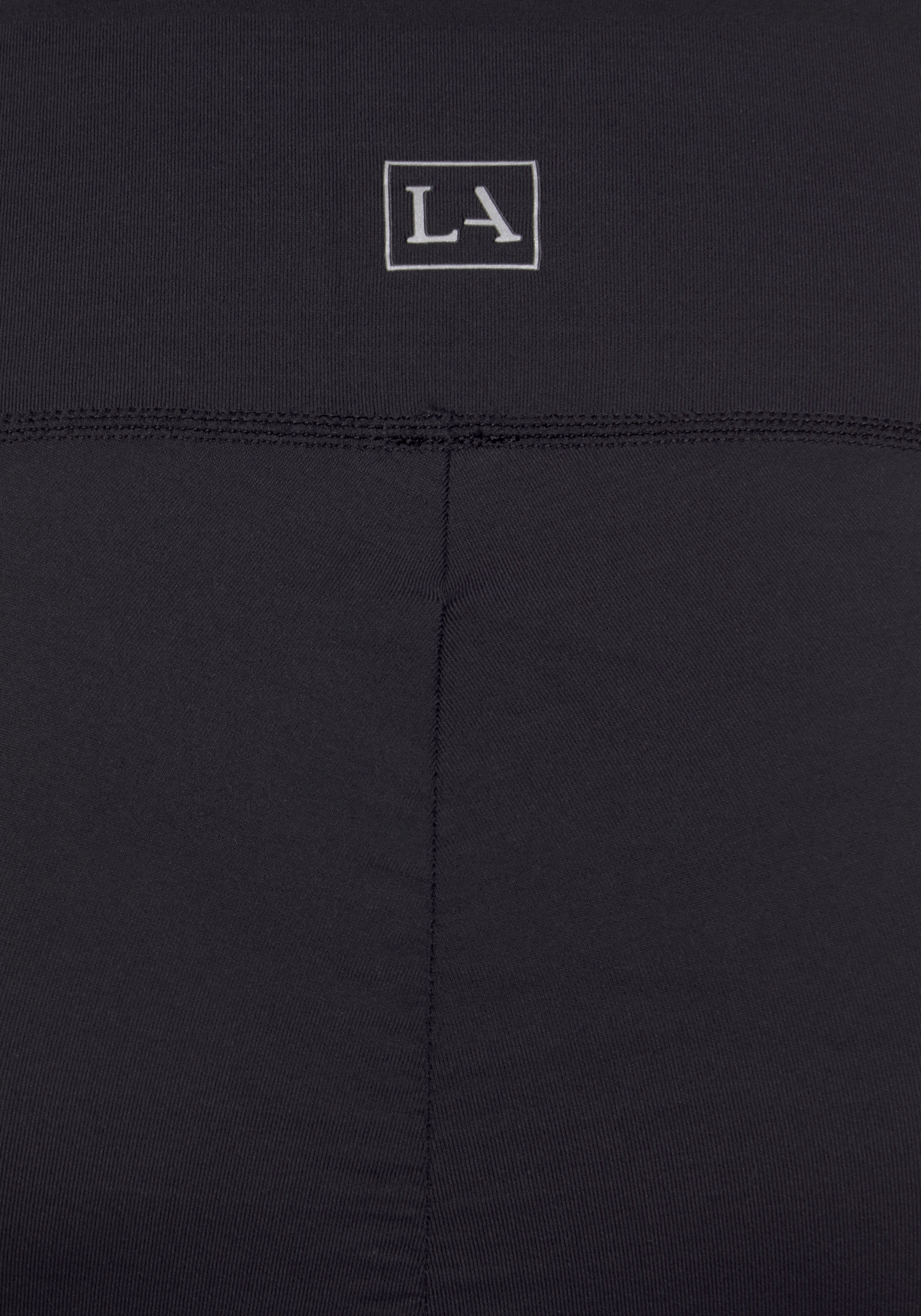 LASCANA ACTIVE Caprileggings, mit kleiner Raffung, Loungewear