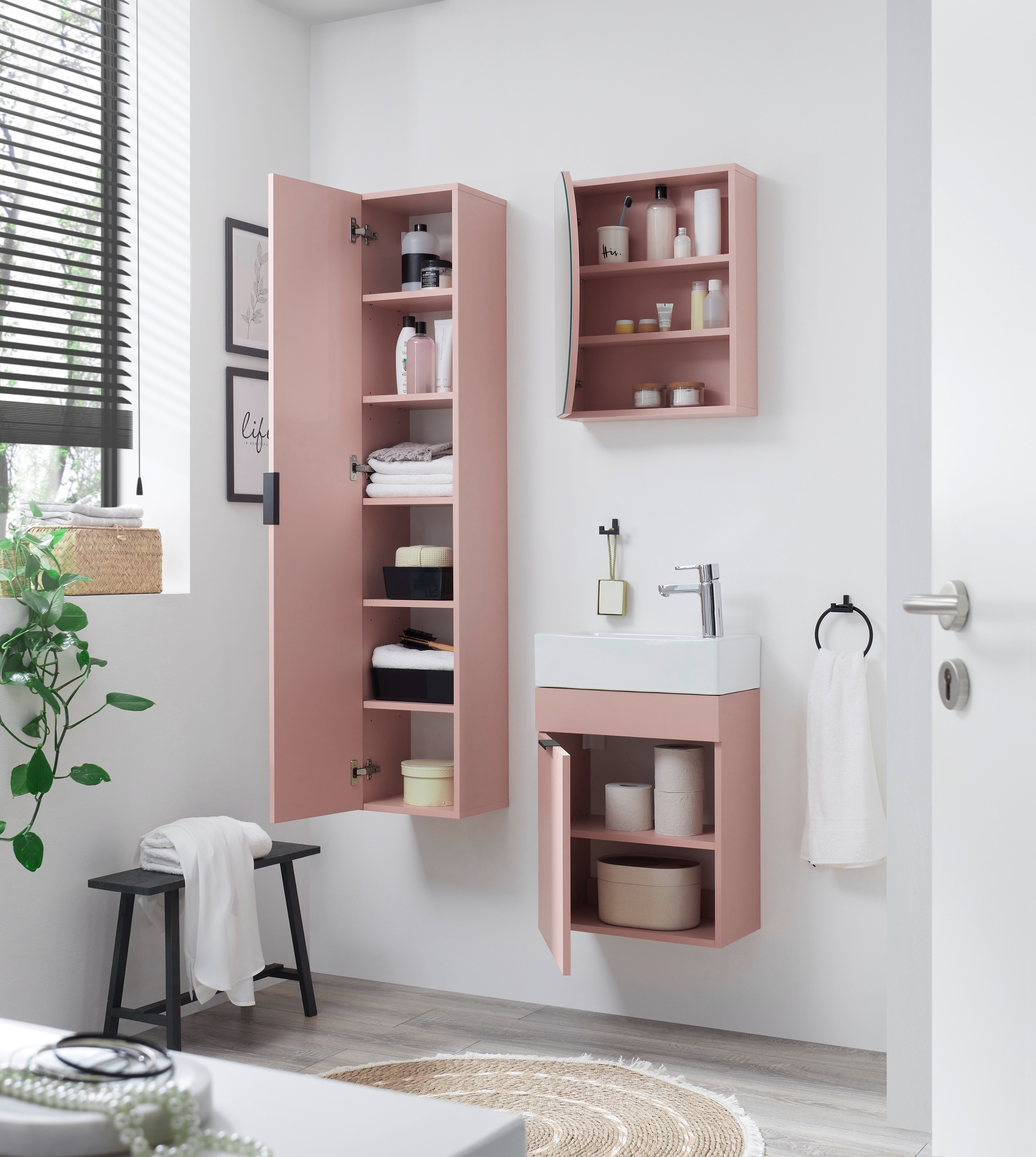BASIC by Balculina Hochschrank »Nancy BxHxT 30x150x25 cm« 1 Stk. tlg. Breite 30 cm, hängend