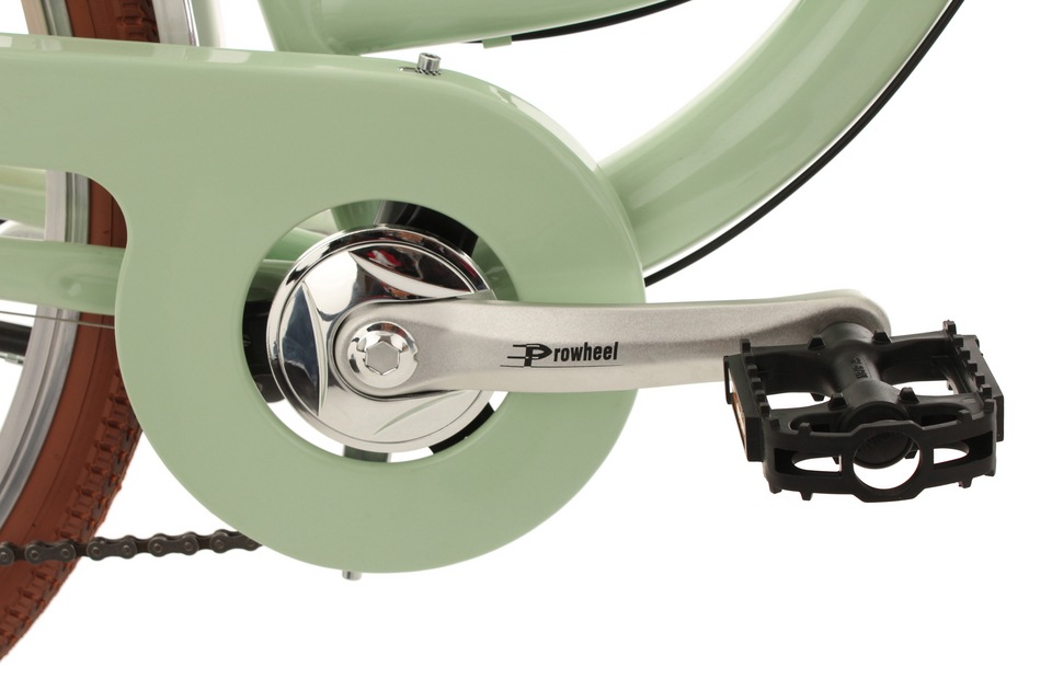 KS Cycling Cityrad »Eden«, 6 Gang, Shimano, Tourney RD-TZ 50 Schaltwerk, Kettenschaltung, für Damen und Herren, Kettenschaltung
