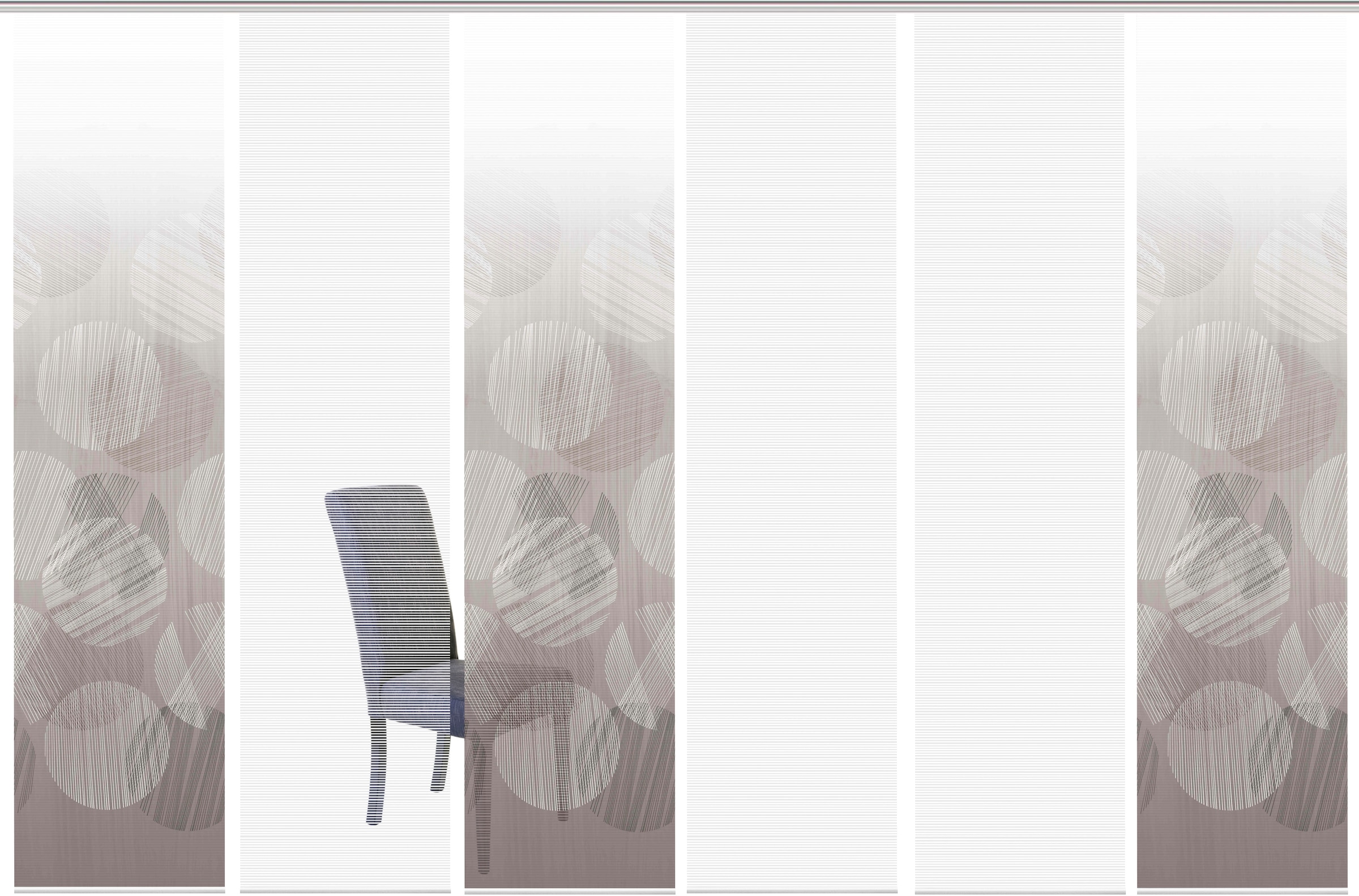 Vision S Schiebegardine »CIRCO« Paneelwagen 1 Stk. tlg. DIGITALDRUCK