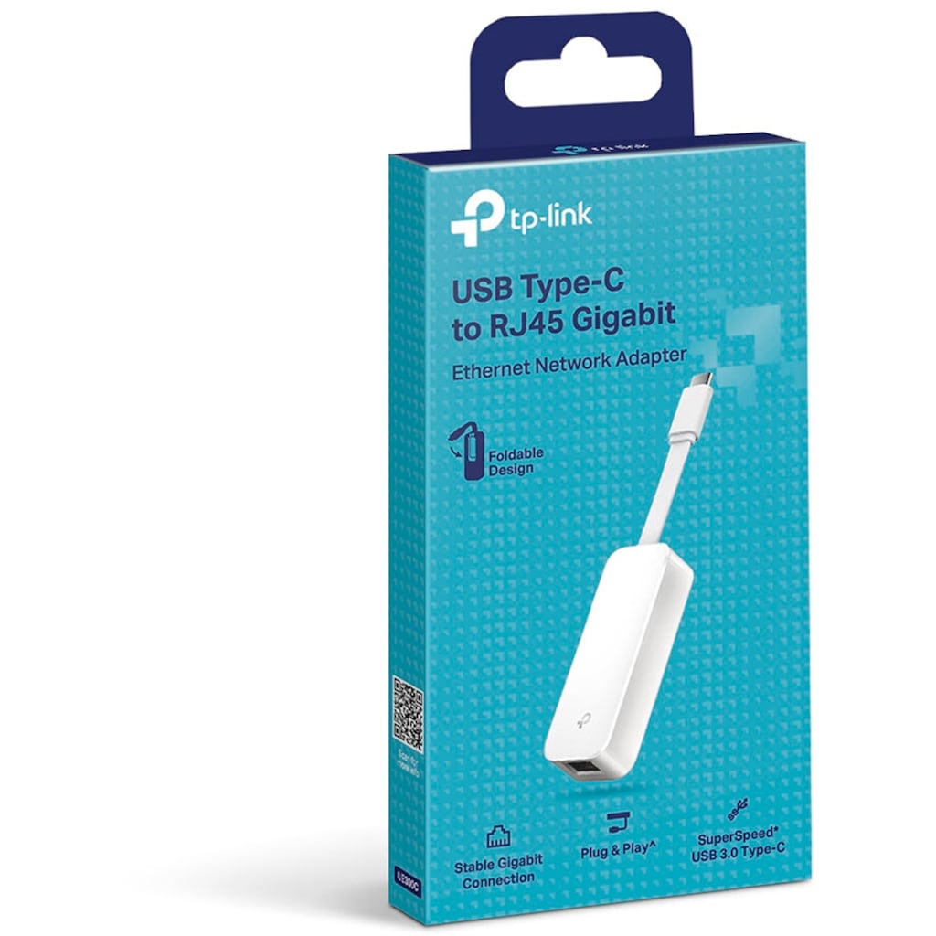 TP-Link Netzwerk-Adapter »UE300 USB-C 3.0 auf Gigabit Ethernet«
