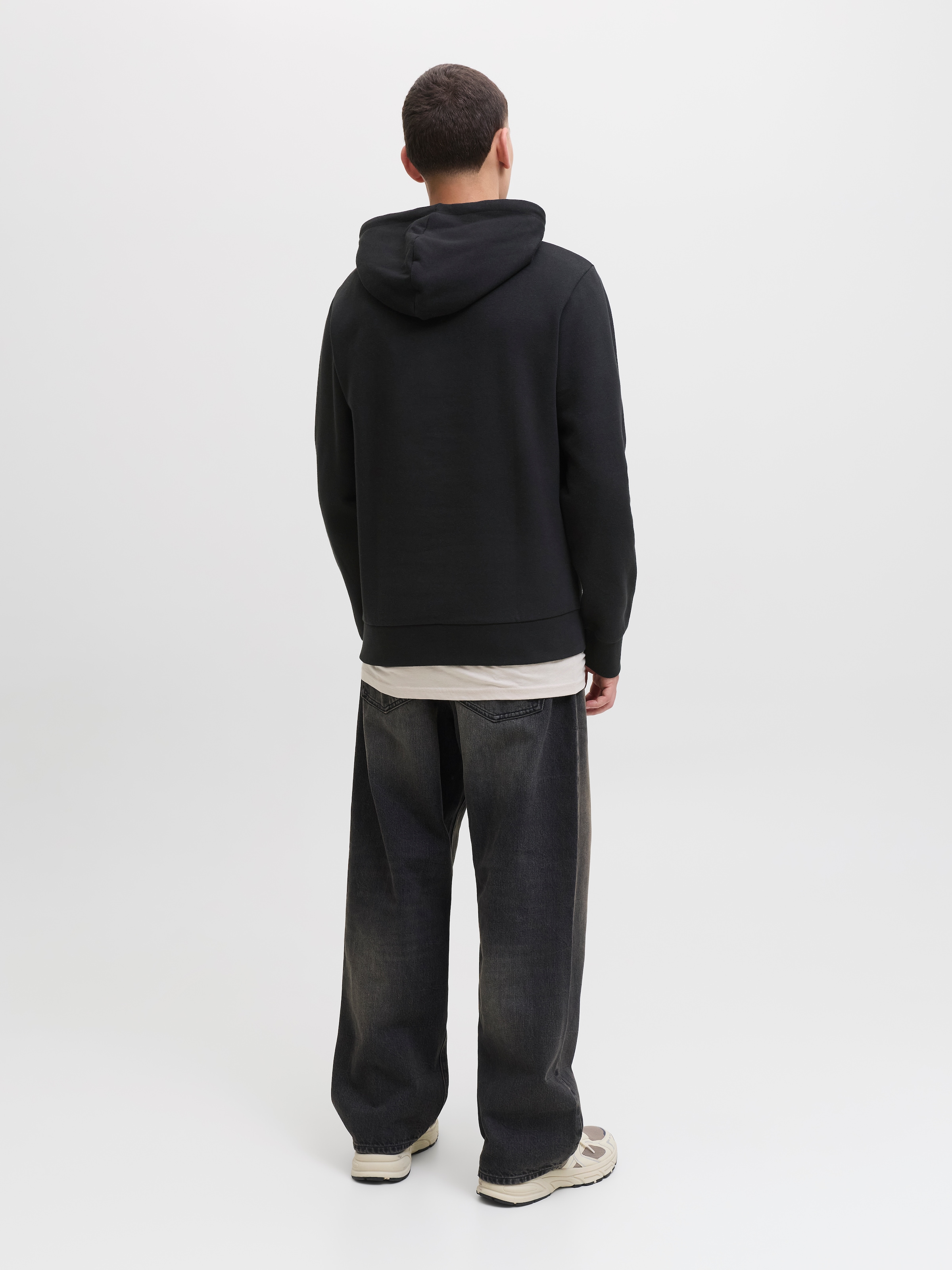 Jack & Jones Kapuzensweatshirt »JJHAYATO SWEAT HOOD BTS«

