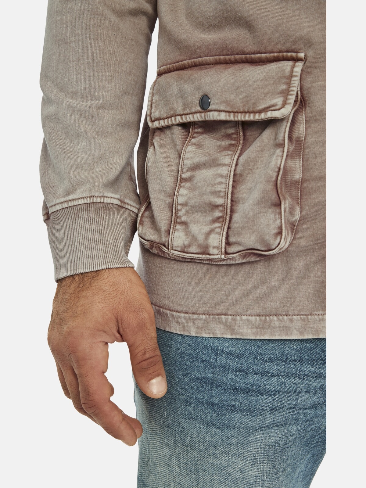 Jan Vanderstorm Sweatjacke »Sweatjacke GANGOLF«
