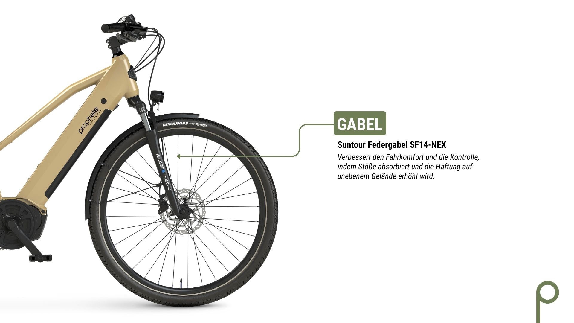 Prophete E-Bike »Entdecker 3.4«, 8 Gang, Shimano, Mittelmotor 250 W, Pedelec, Elektrofahrrad für Damen