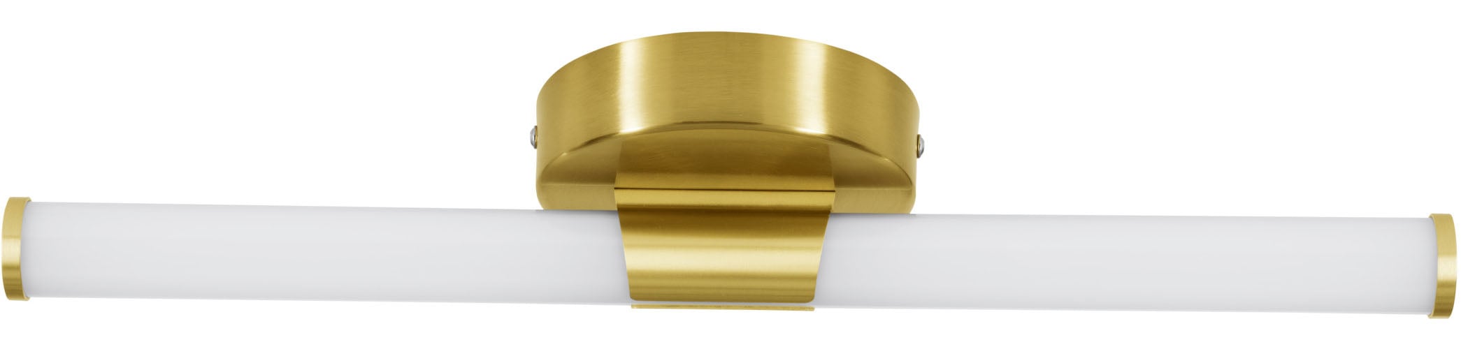 EGLO Spiegelleuchte »RAMOLA Spiegellampe - Stahl - LED - 7,5W - IP44« LED-Modul 1 Stk. Kaltweiß | Neutralweiß | Warmweiß Wandlampe, Badezimmerlampe, Bad, L45 x H12 x AL6,5 cm