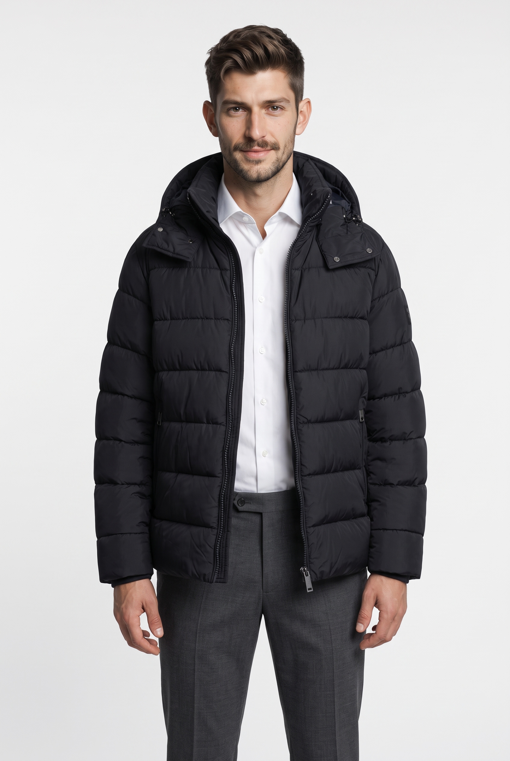 Joop Jeans Steppjacke »Joshas« mit Kapuze