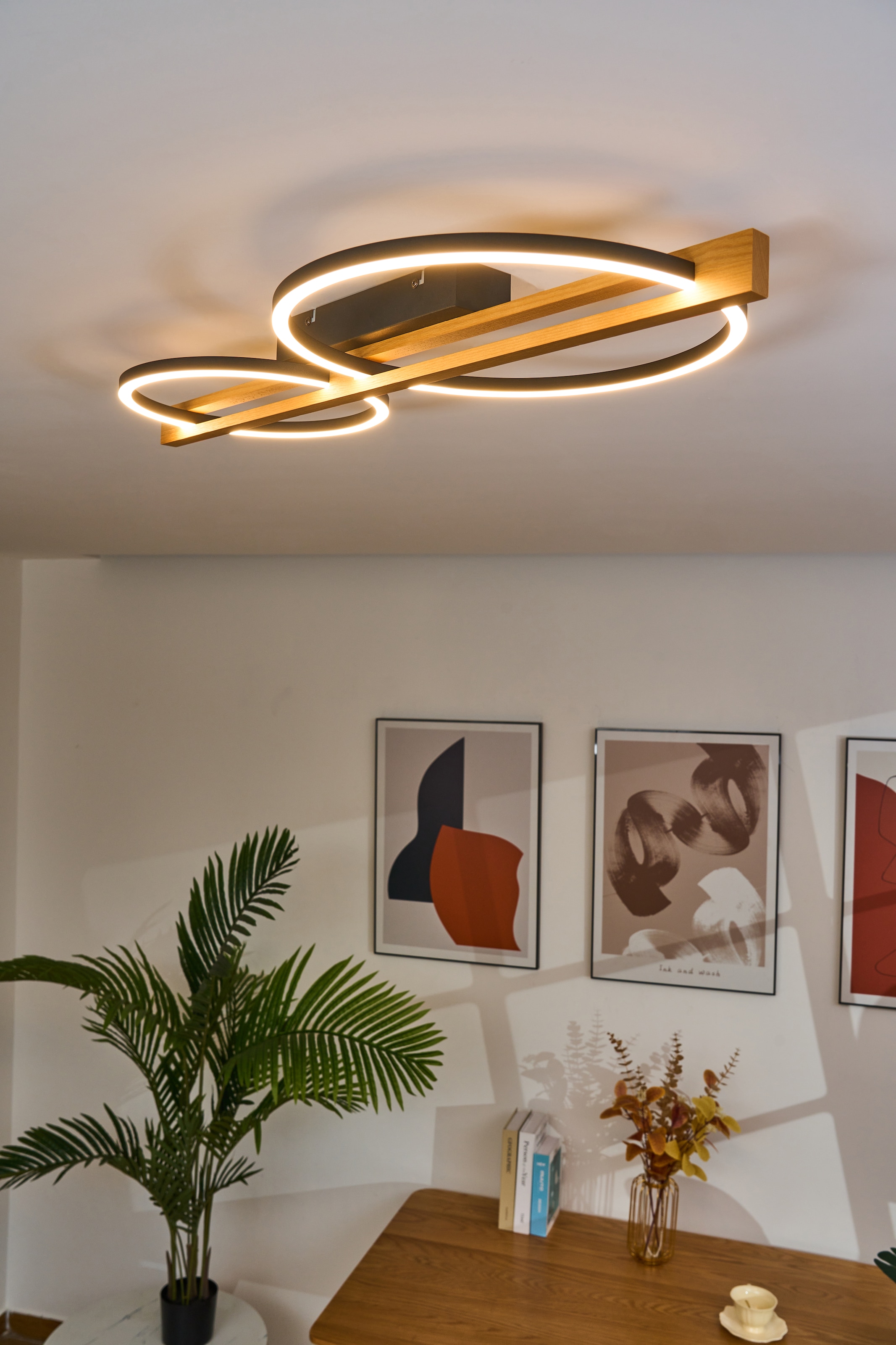 ECO-LIGHT LED Deckenleuchte »LED-Deckenleuchte TOVAK«, 2 flammig, Leuchtmittel LED-Board | LED fest integriert