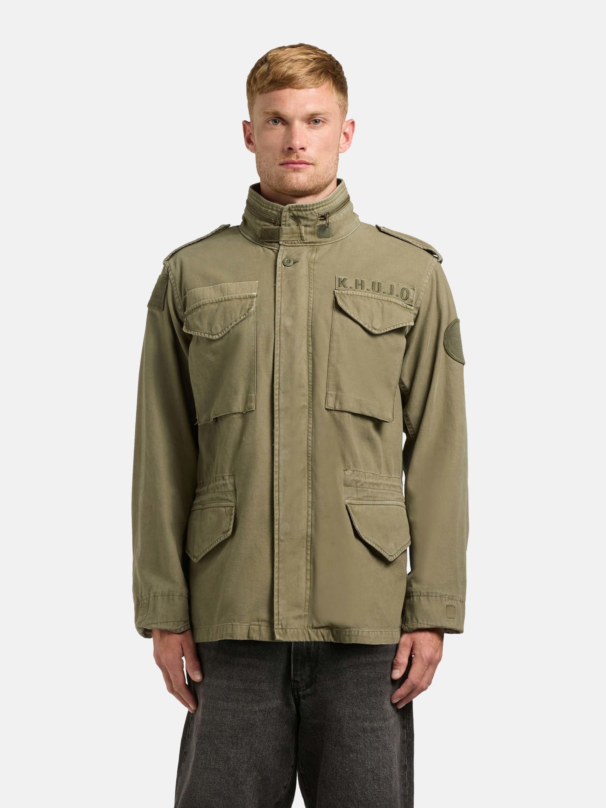 khujo Funktionsjacke »Funktionsjacke Gene« mit Kapuze Übergangsparka mit Stehkragen