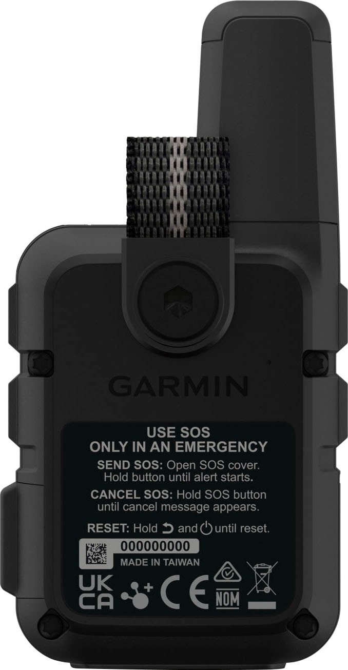 Garmin Outdoor-Navigationsgerät »Garmin inReach Mini 2 Black GPS EMEA«, TracBack-Routing-Funktion, Punkt-zu-Punkt-Navigation