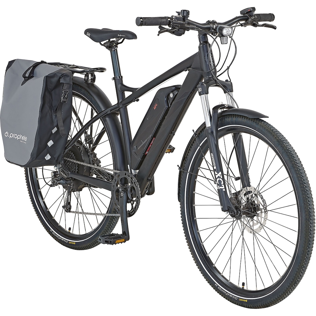 Prophete E-Bike »Prophete Graveler e7000«, 10 Gang, Shimano, Deore, Heckmotor 250 W