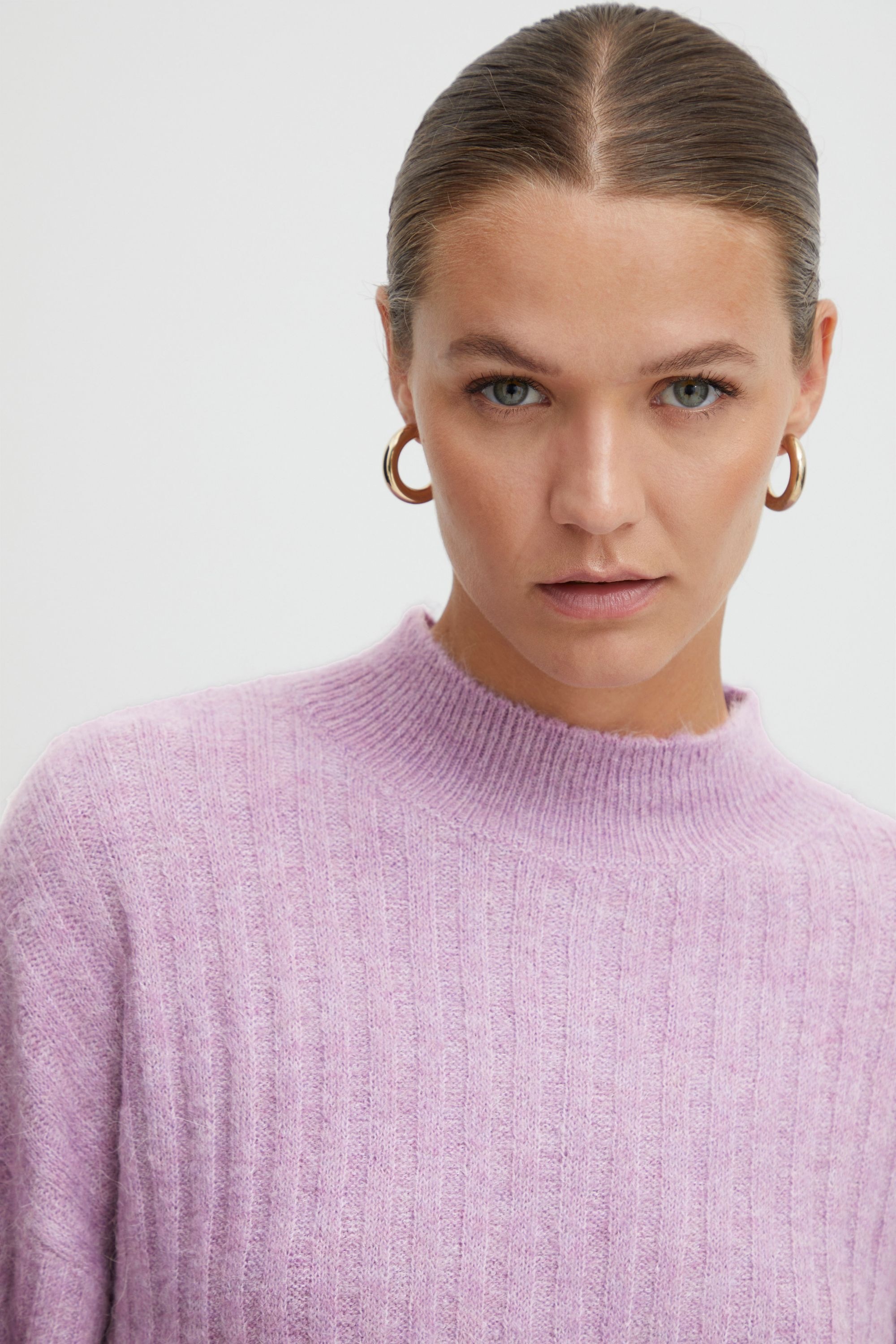 Ichi Strickfleece-Pullover »Strickpullover IHKamara«