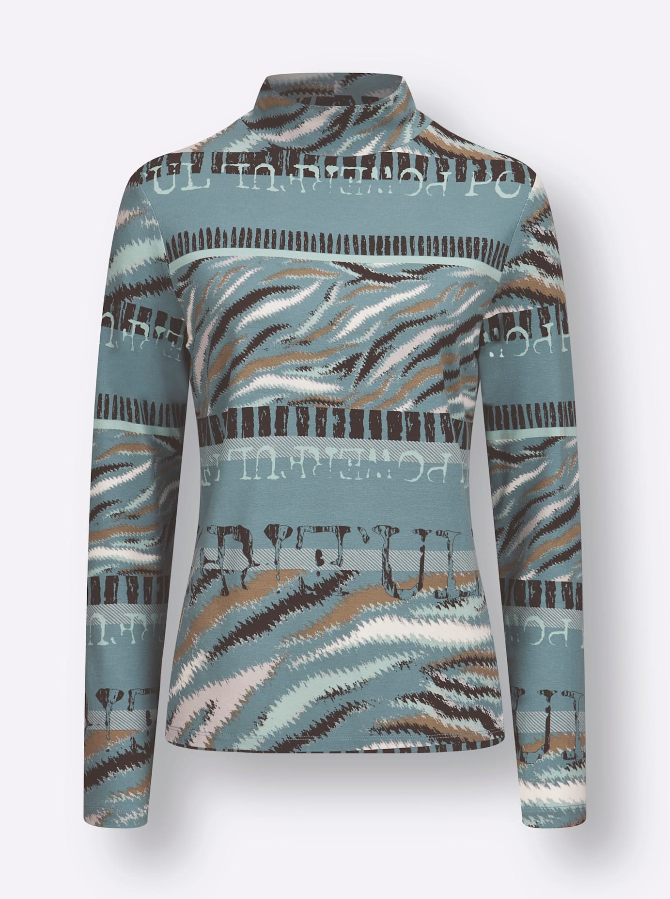 creation L Stehkragenshirt »Stehkragen-Shirt«, (1 tlg.)