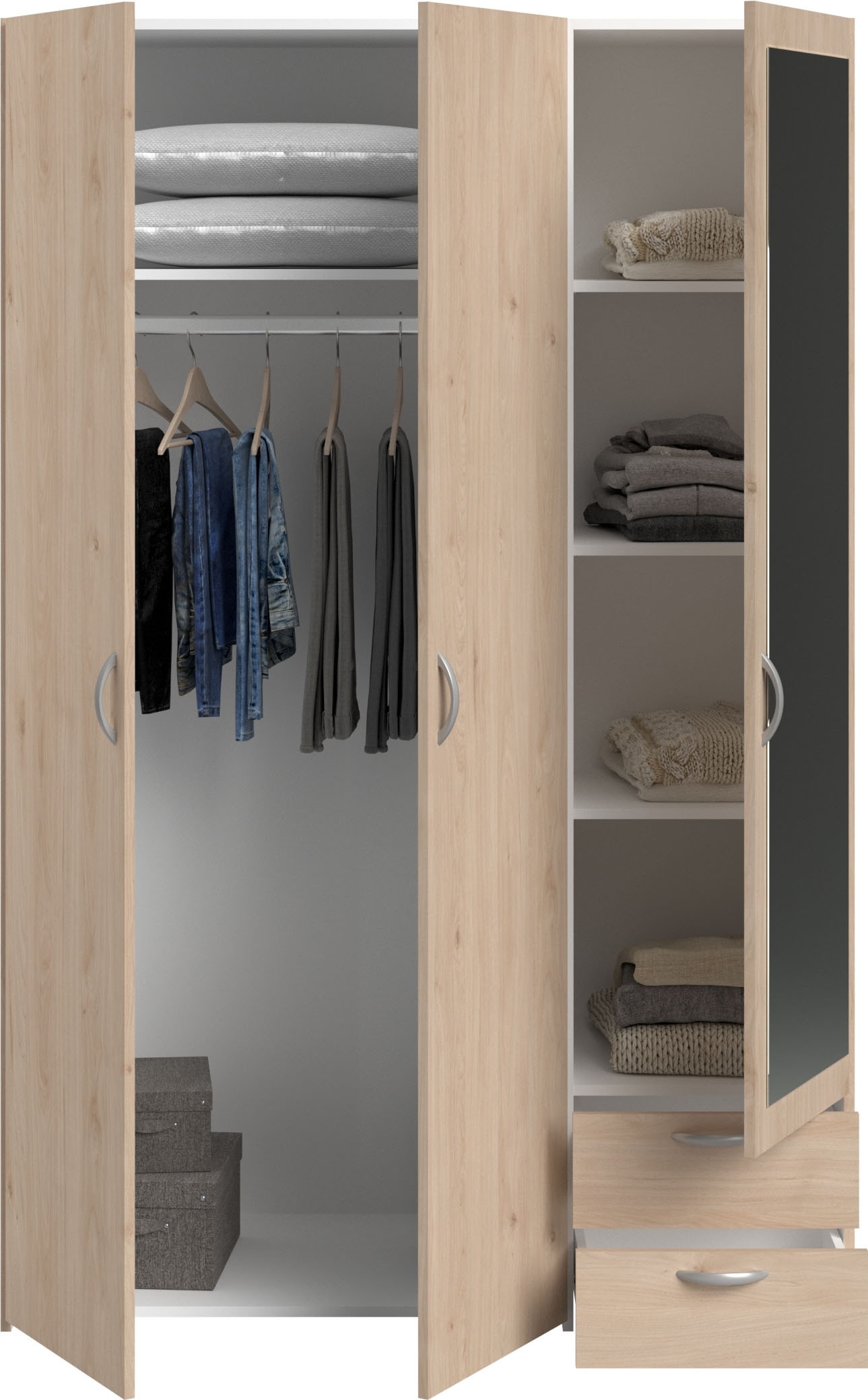 Parisot Kleiderschrank »Daily« 1 Stk. tlg. eine Tür mit Spiegel