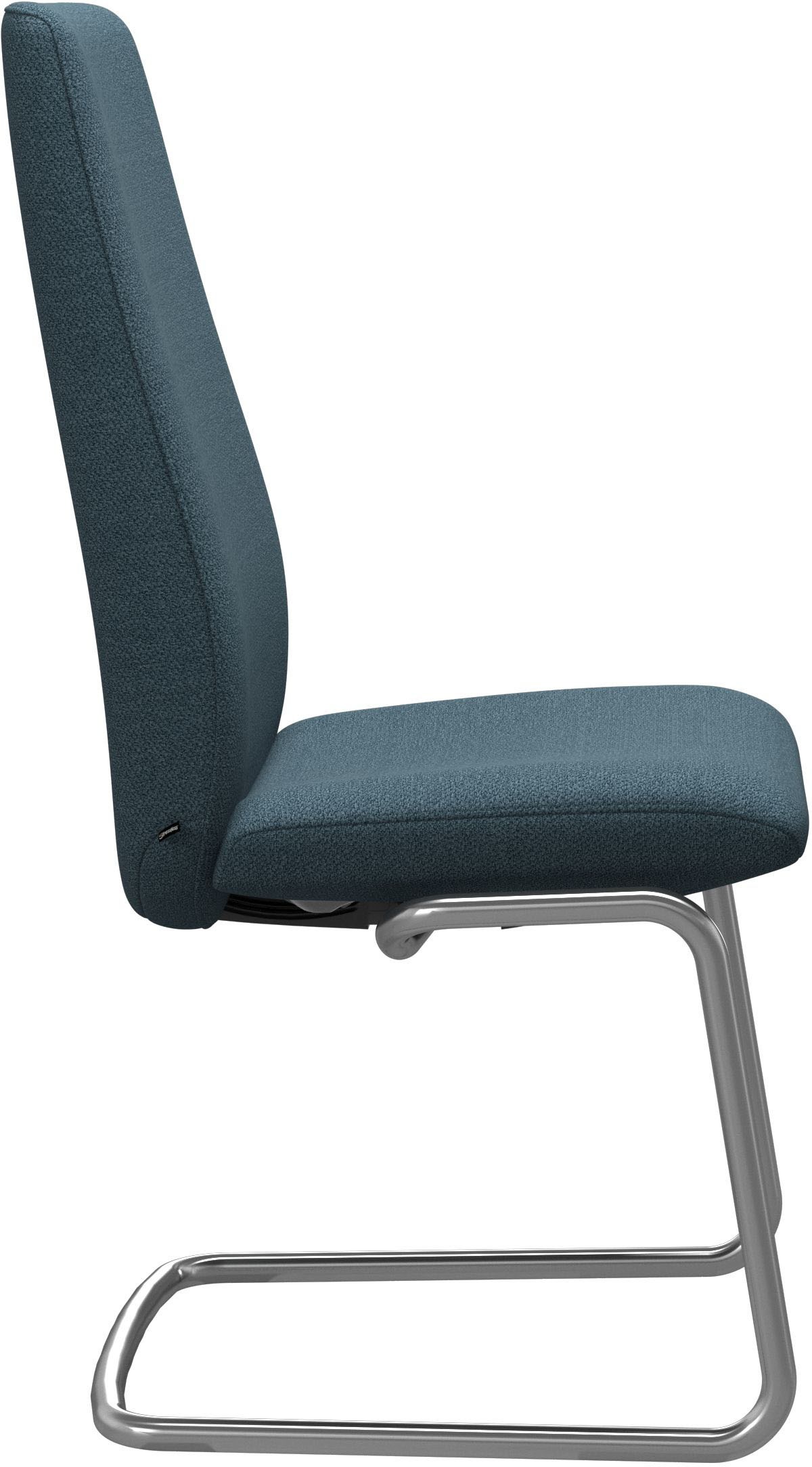 Stressless® Polsterstuhl »Laurel«, ROHLEDER Stoff Q2 FARON, High Back, Größe L, mit Beinen aus Stahl in Chrom matt