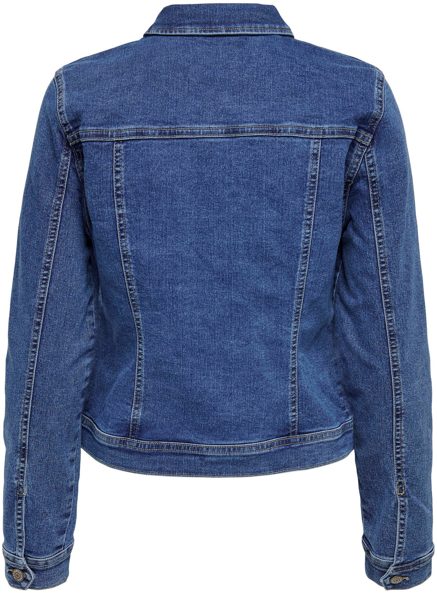 ONLY Jeansjacke »ONLWONDER DNM JACKET NOOS«, kurze, modische Form