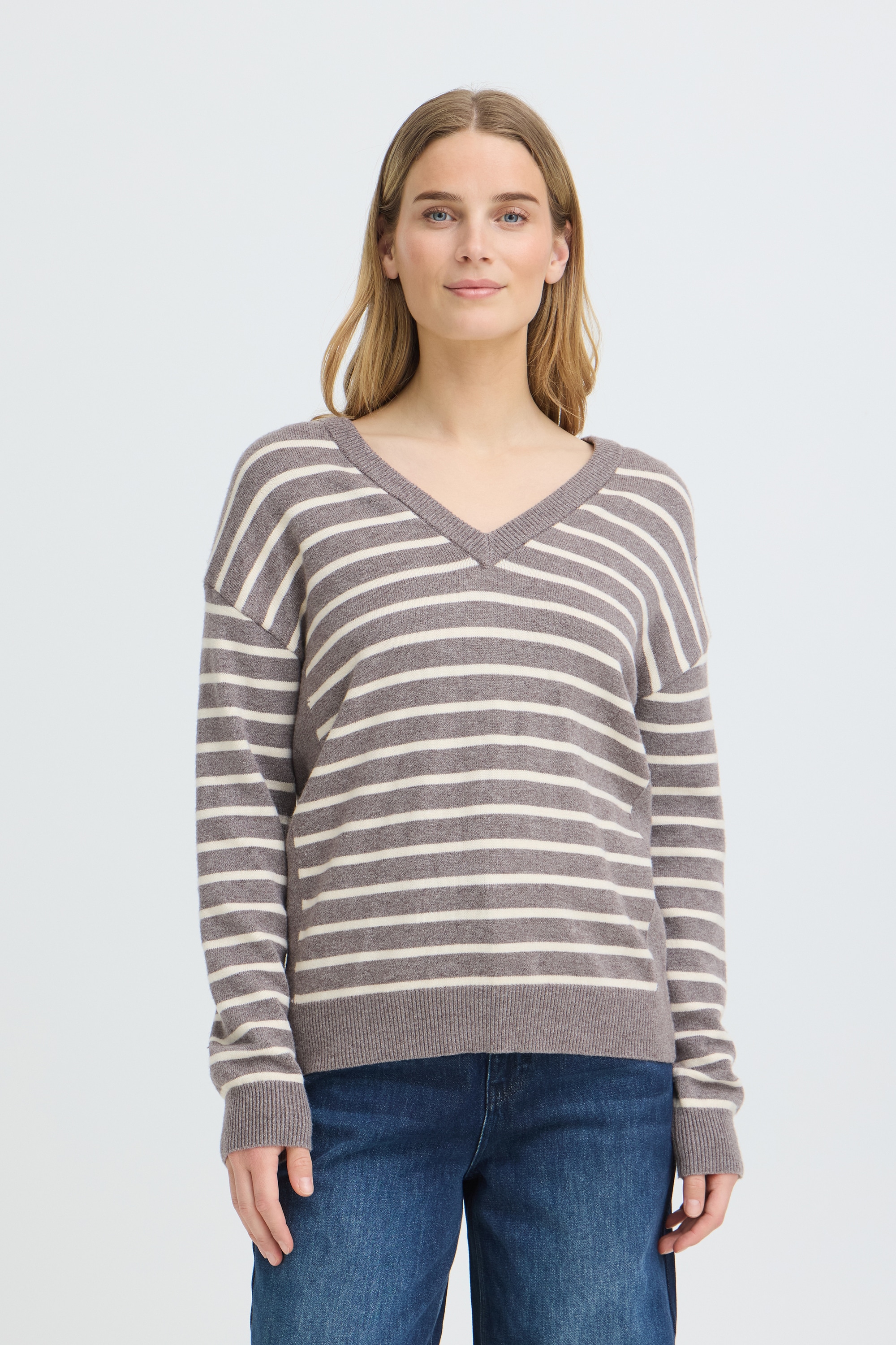 Pulz Jeans Strickpullover »Damen Langarm PZSTEFFI«
