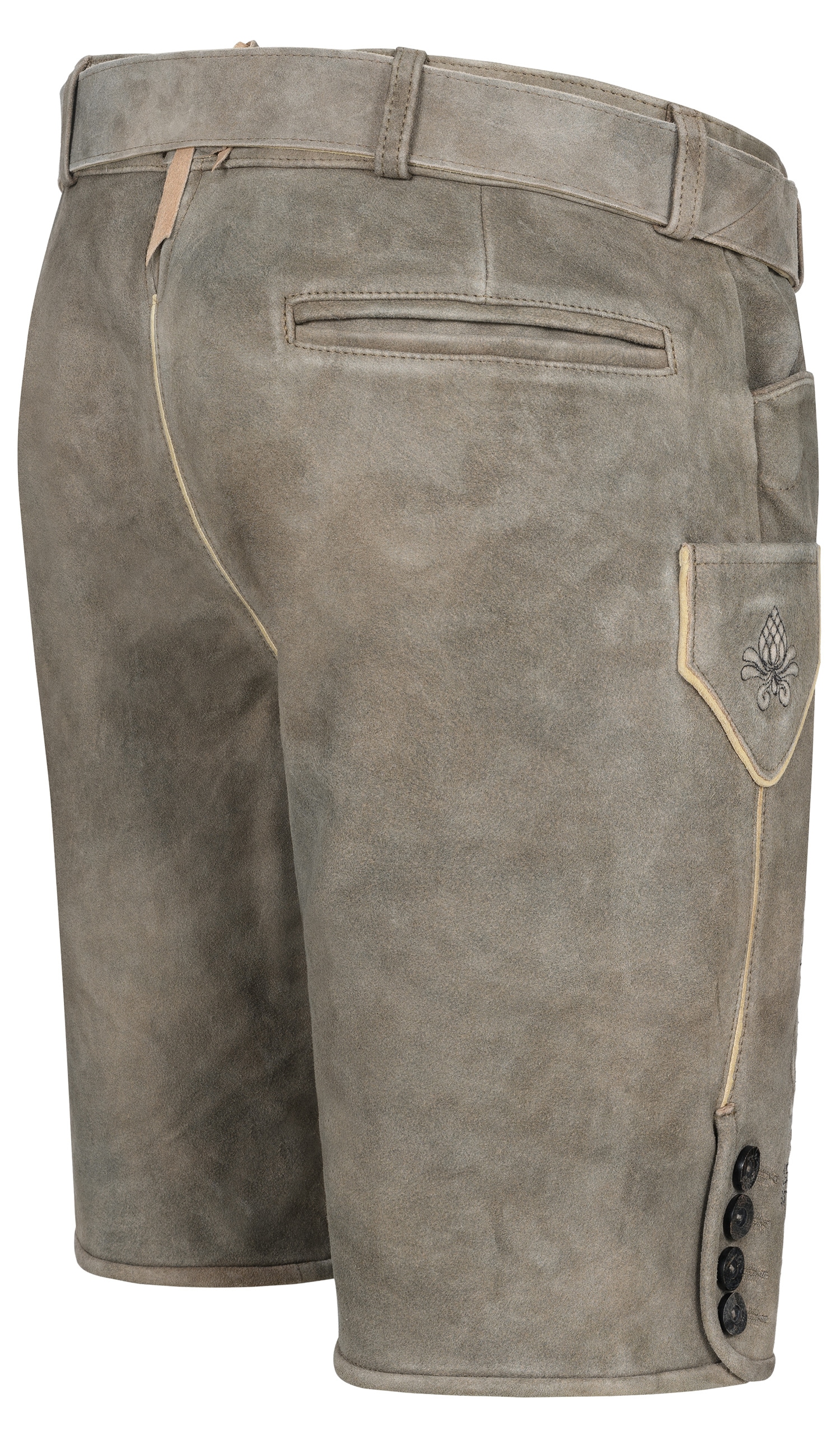 Nübler Trachtenlederhose »Lederhose kurz Flavi«
