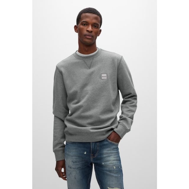 BOSS ORANGE Sweatshirt »Westart«, mit aufgesticktem BOSS Logo bei ♕